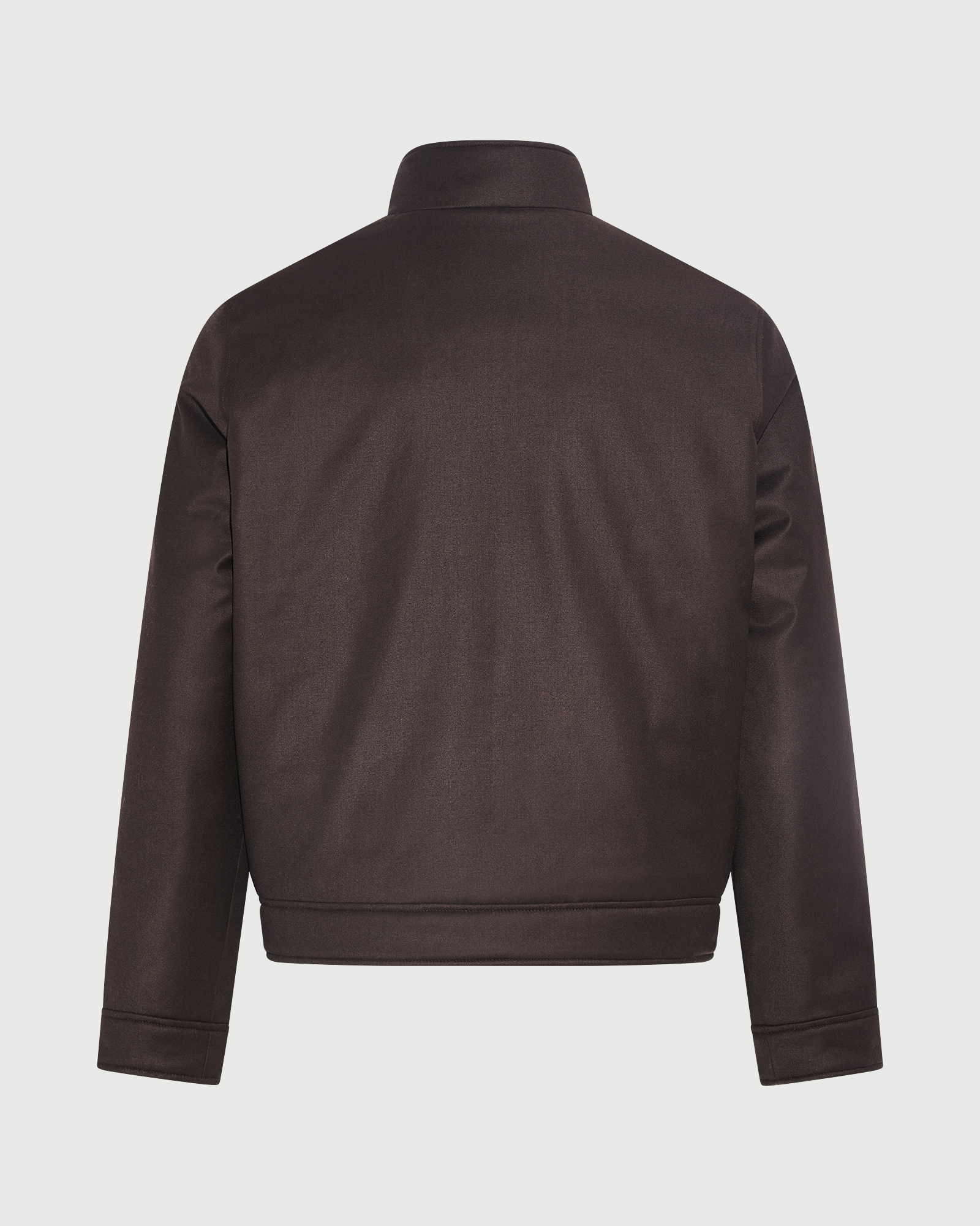 Down jacket in Loro Piana waterproof fabric with plucked mink fur trim - Yves Salomon - New Fall Winter Collection
