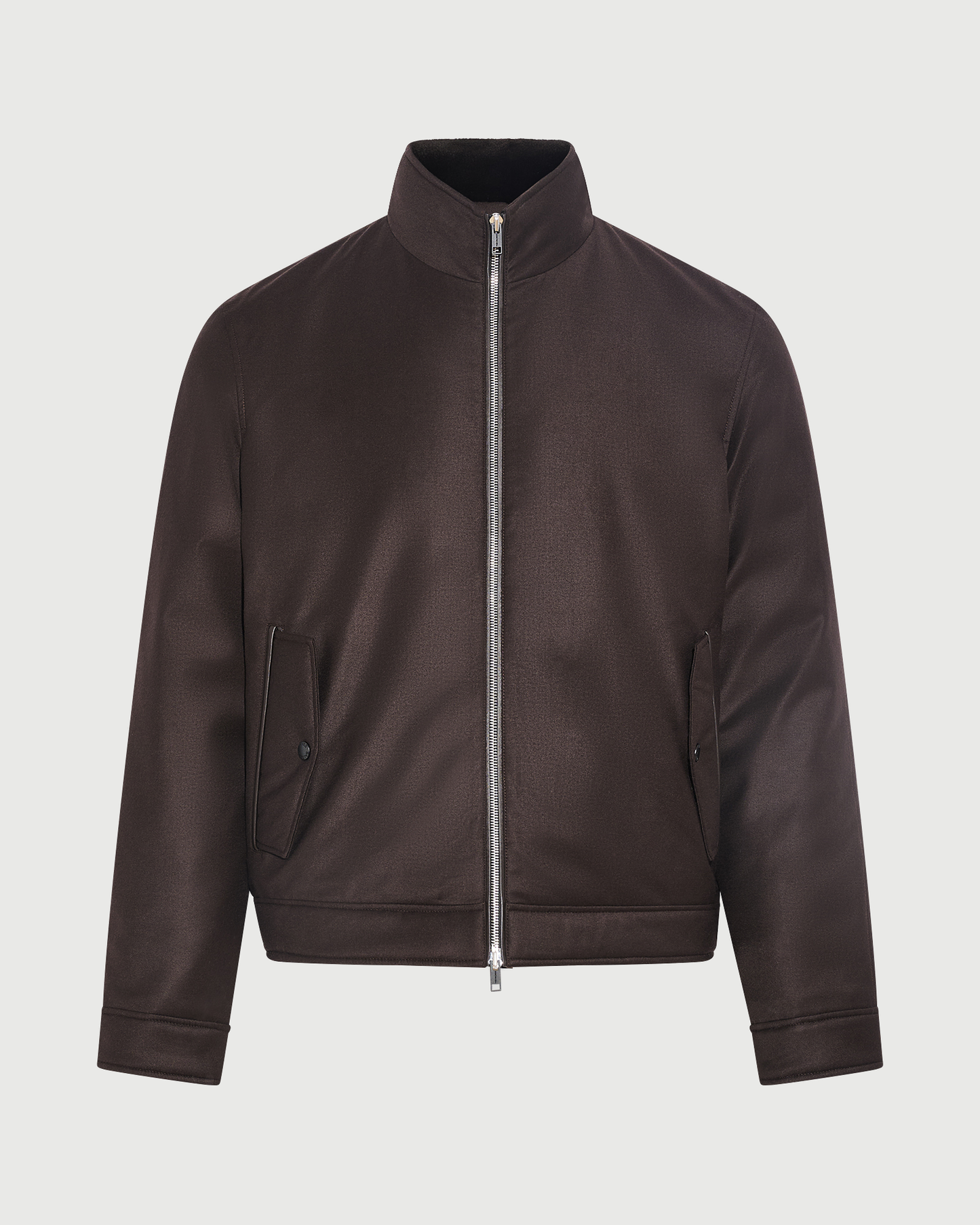 Down jacket in Loro Piana waterproof fabric with plucked mink fur trim - Yves Salomon - New Fall Winter Collection