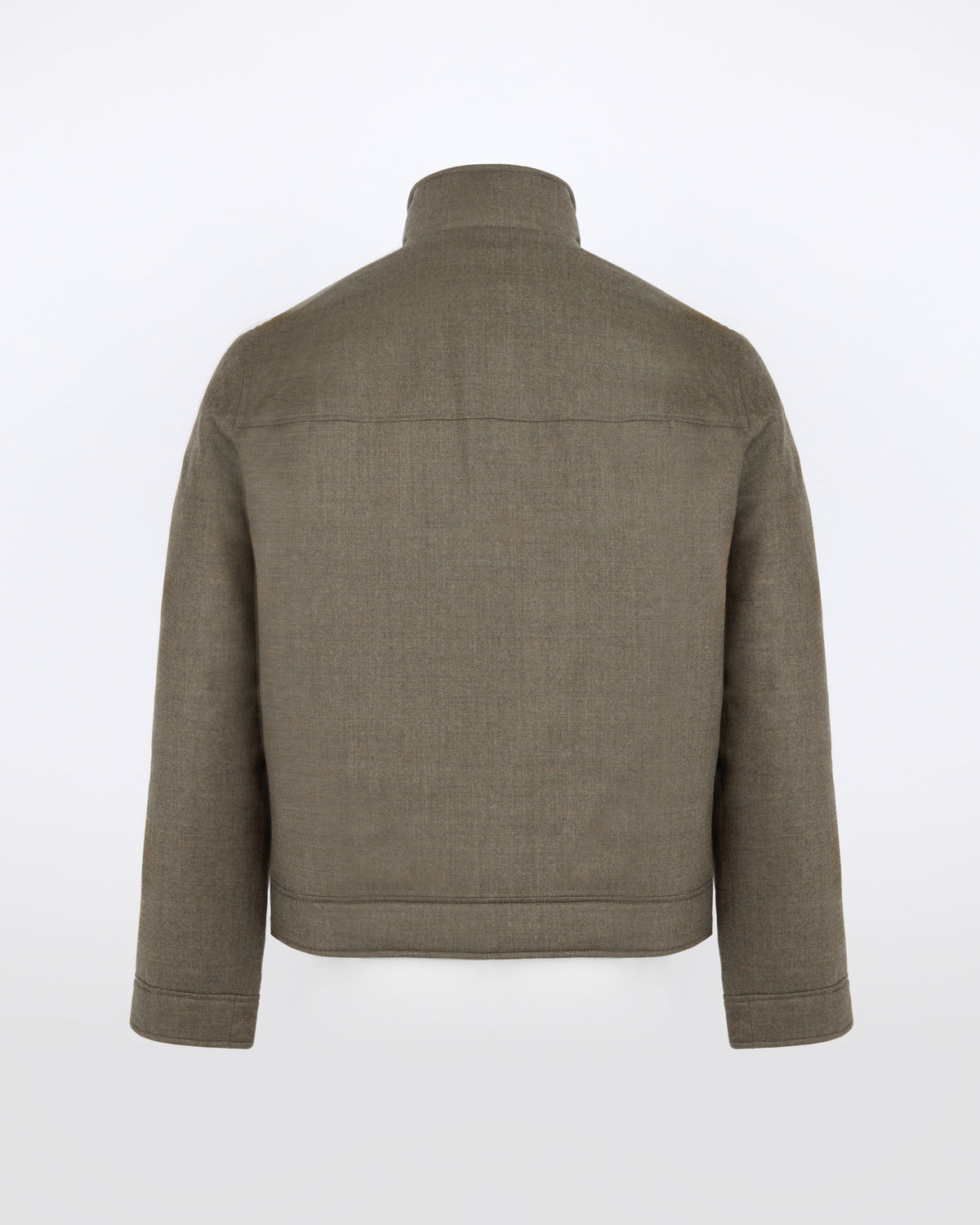 Down jacket in Loro Piana waterproof fabric with plucked mink fur trim - Yves Salomon - New Fall/Winter Collection