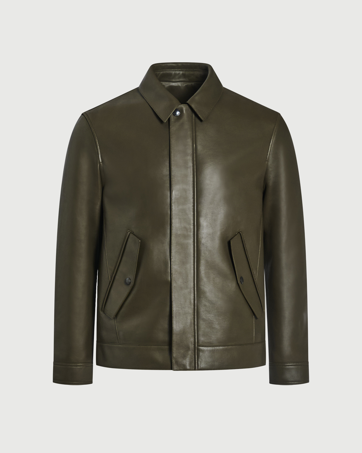 Fitted lambskin leather jacket - Yves Salomon - New Fall Winter Collection