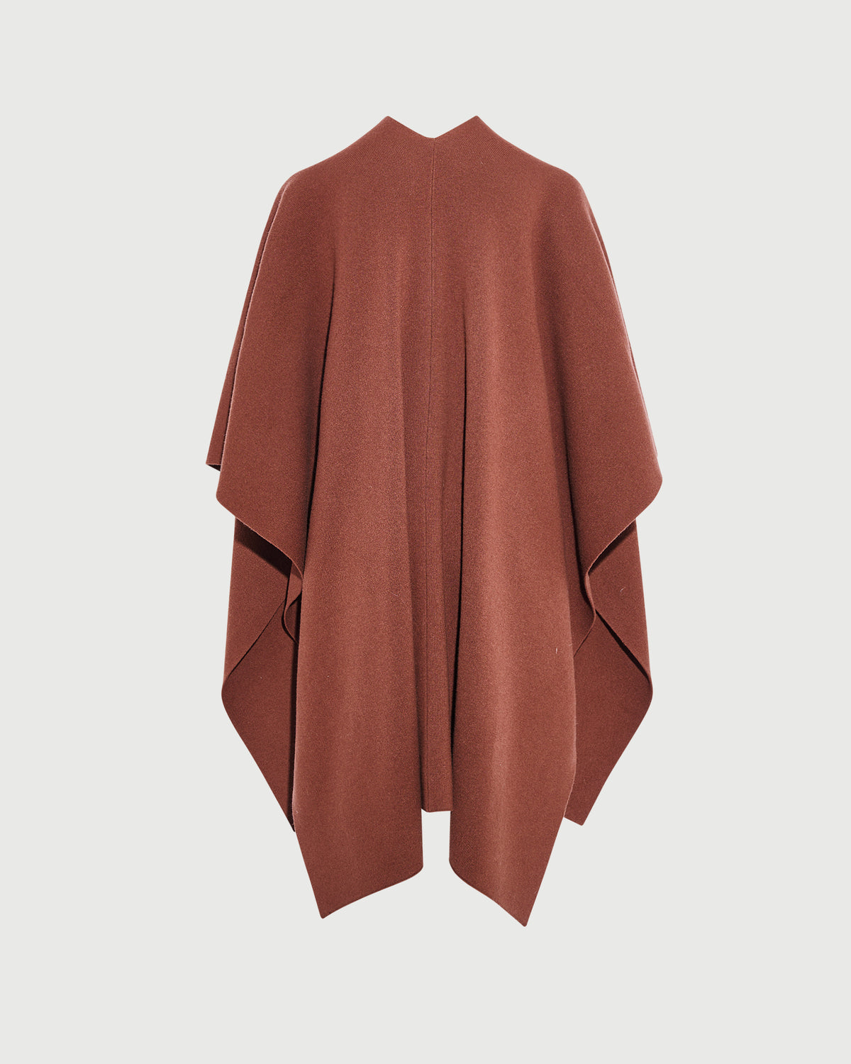 Merino knit poncho with mink fur - Yves Salomon - New Fall/Winter Collection
