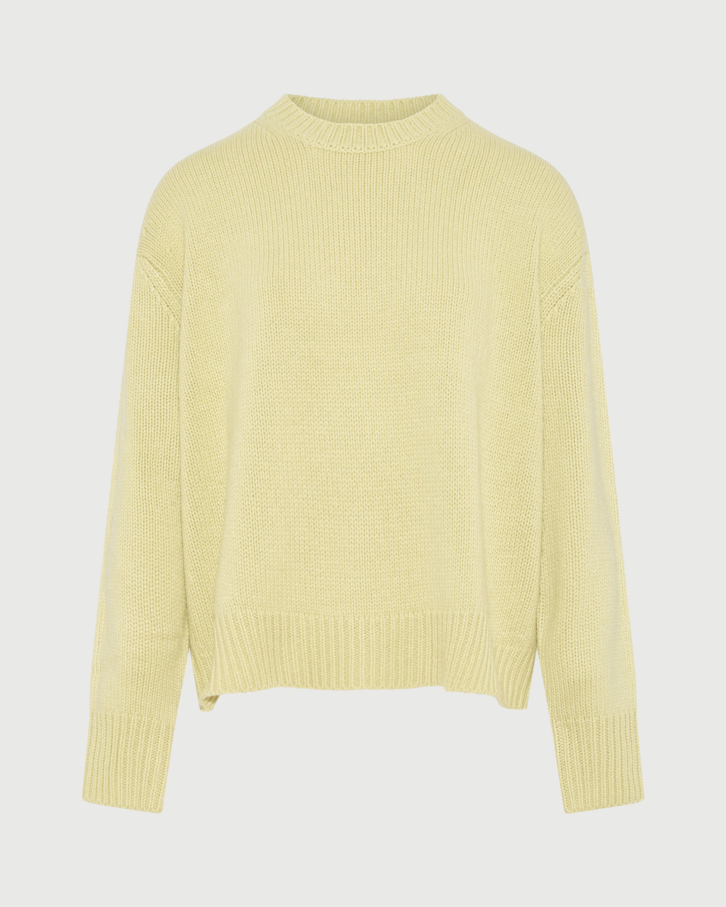 100% cashmere knit crew neck sweater - Yves Salomon - New Fall Winter Collection