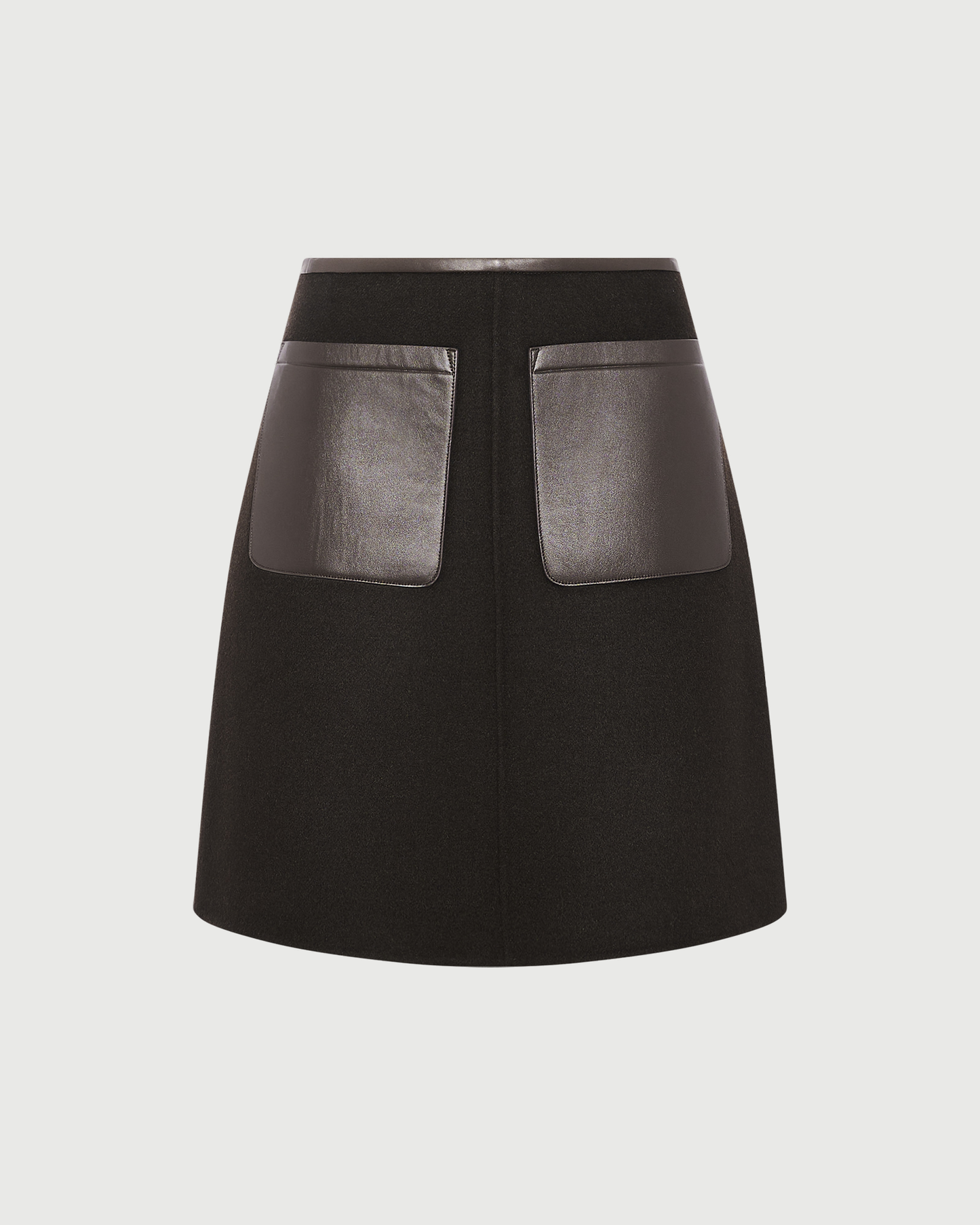 Double-sided wool and cashmere skirt - Yves Salomon - New Fall Winter Collection