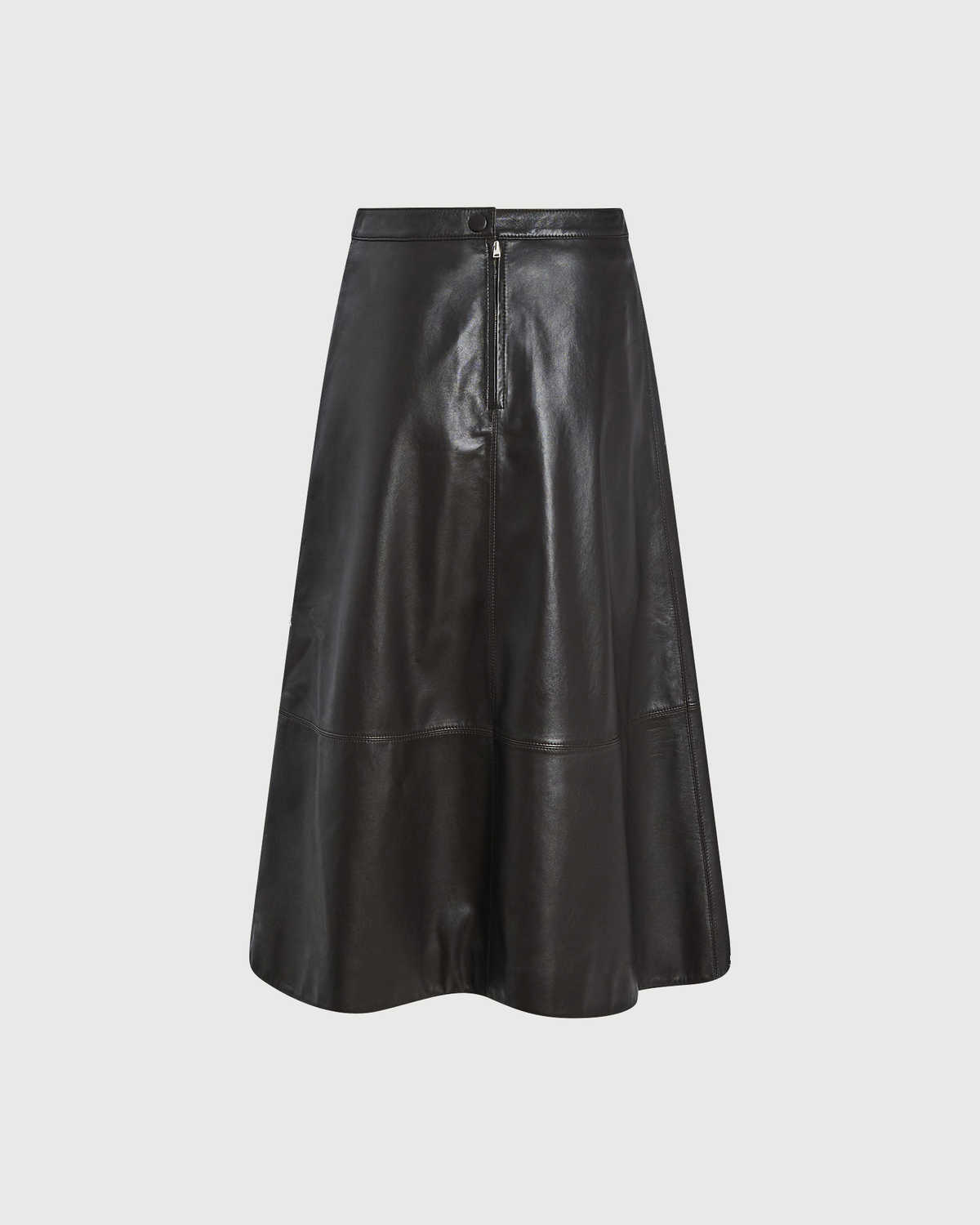 Long lambskin leather skirt - Yves Salomon - New Fall Winter Collection