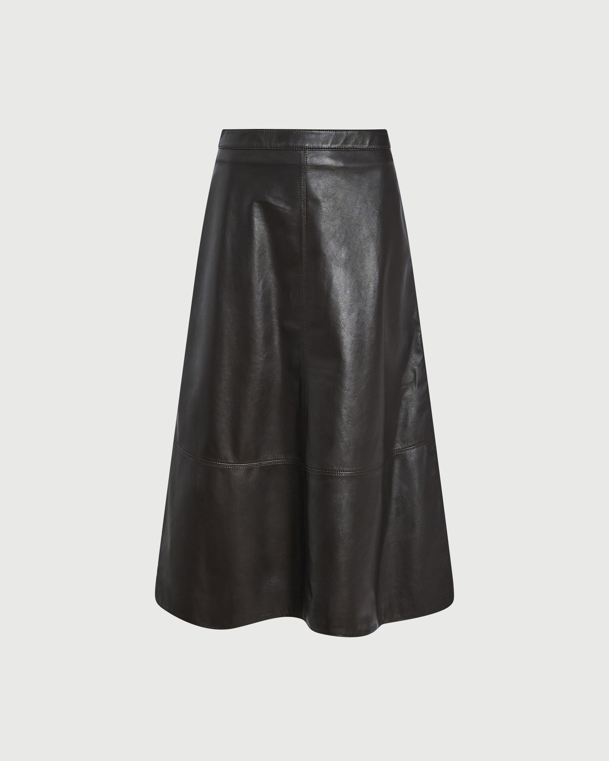 Long lambskin leather skirt - Yves Salomon - New Fall Winter Collection