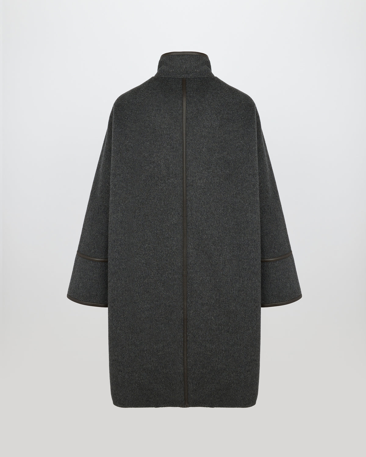 Oversized double-sided wool cashmere coat - Yves Salomon - New Fall/Winter Collection