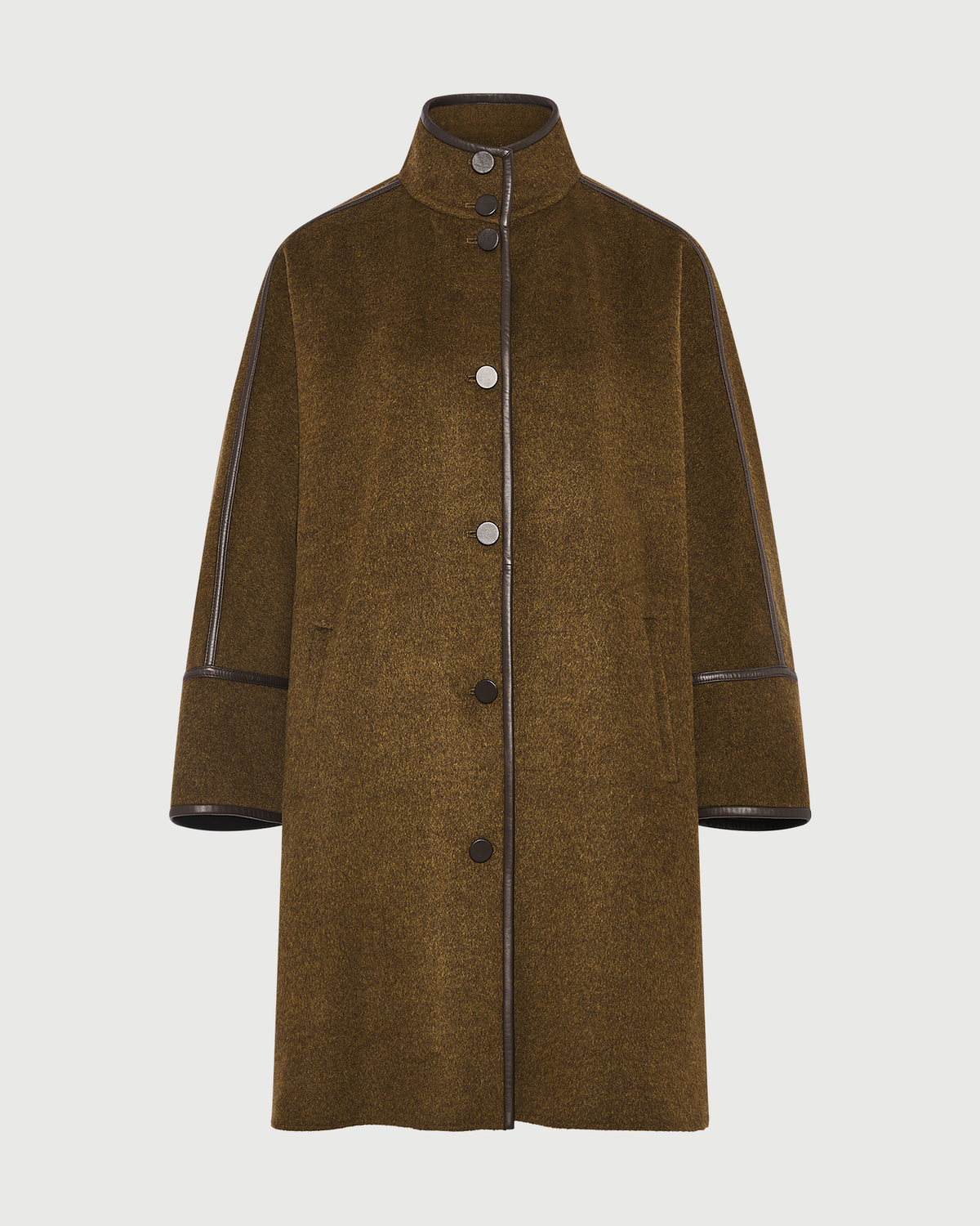 Oversized double-sided wool cashmere coat - Yves Salomon - New Fall Winter Collection