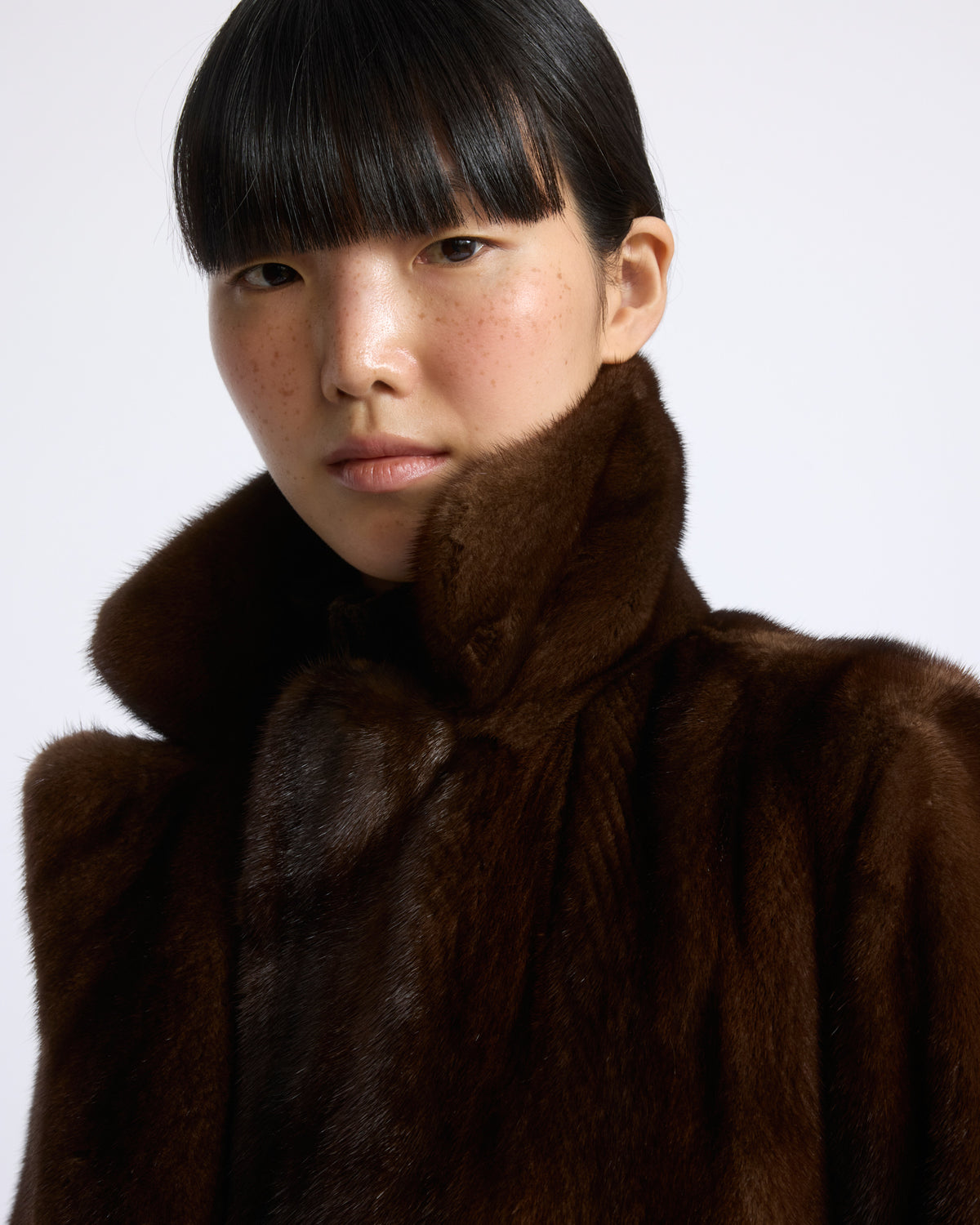 Tailored long-haired mink fur jacket - Yves Salomon - New Fall/Winter Collection
