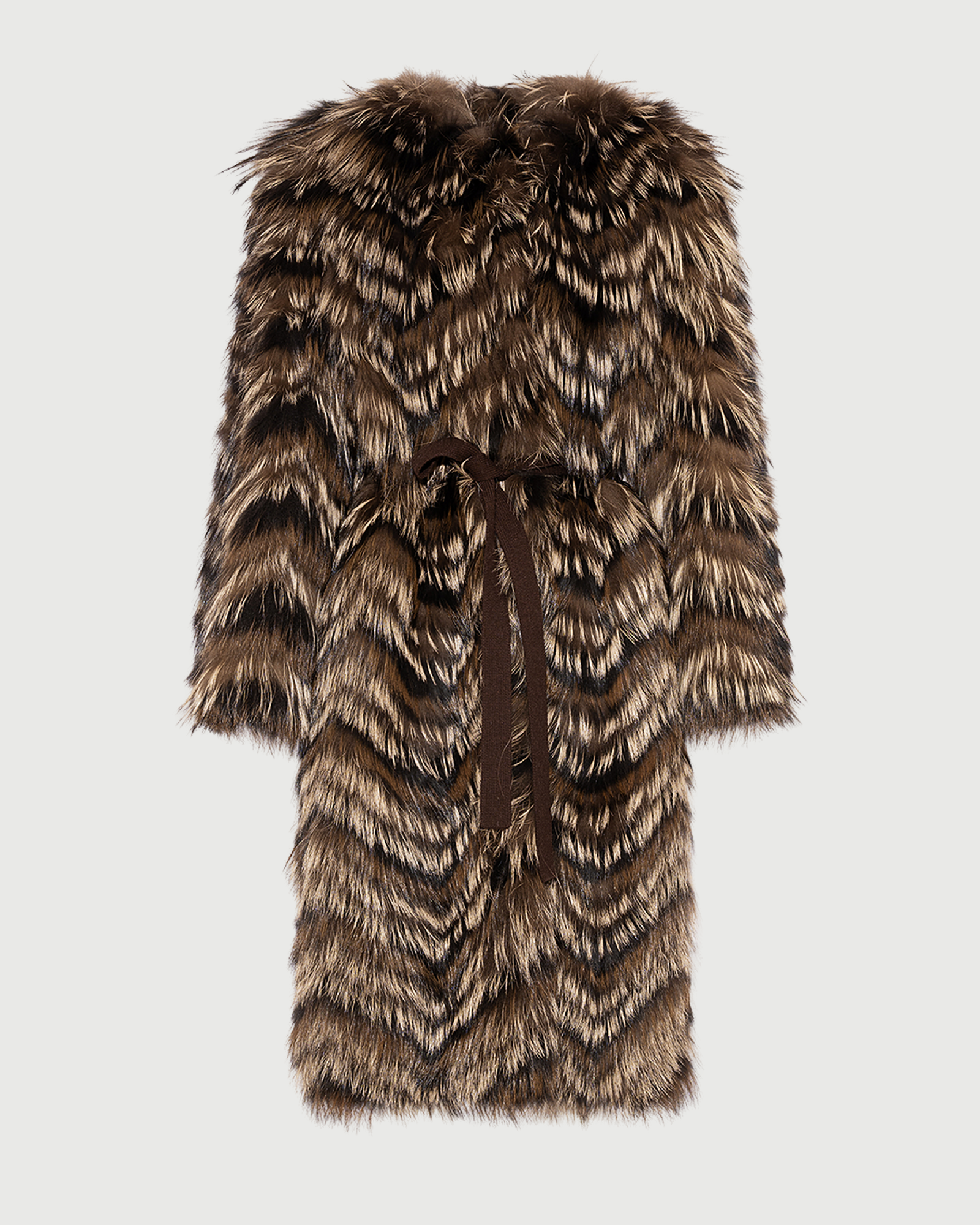 Fox fur knit coat - Yves Salomon - New Fall Winter Collection