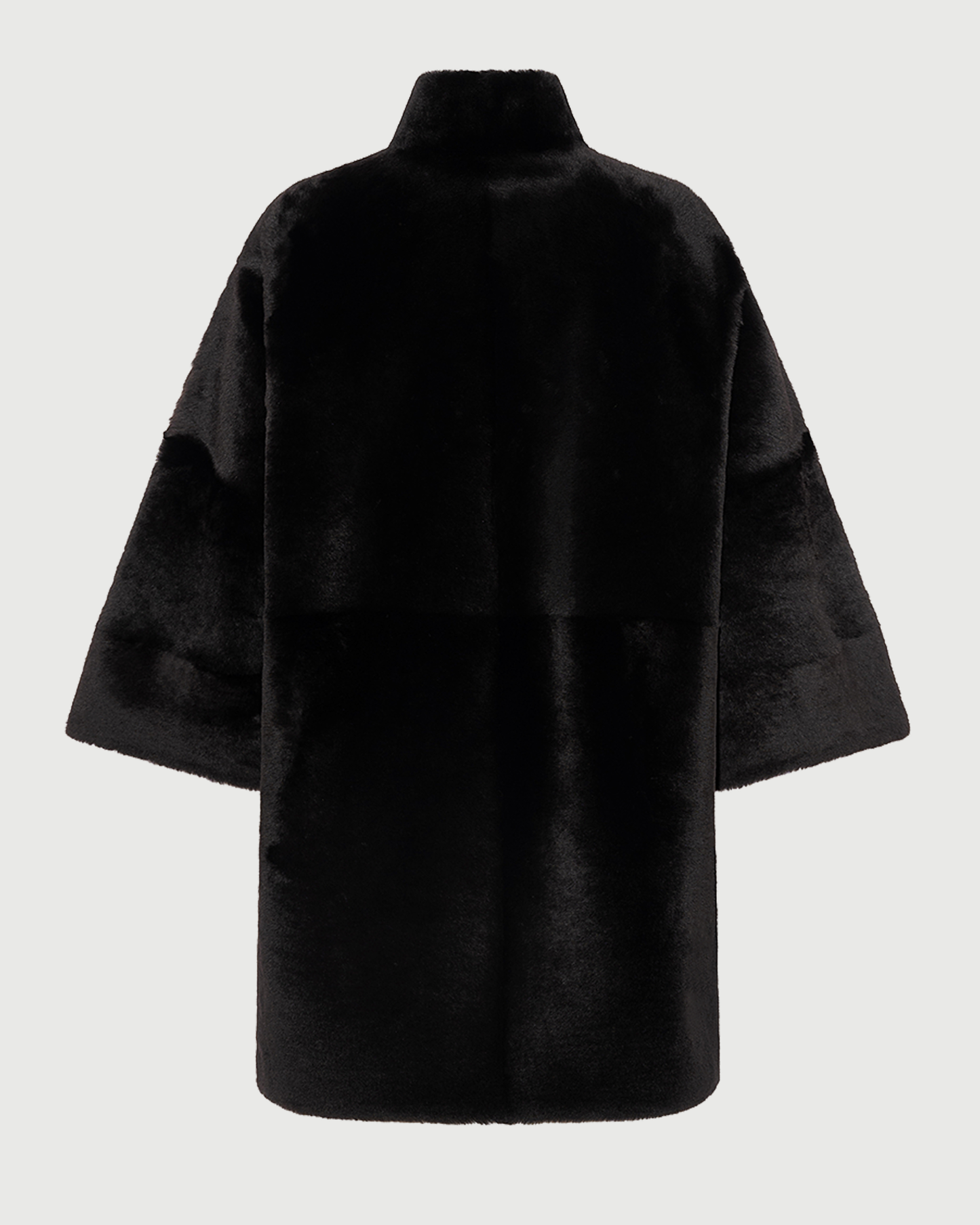 Oversized lambskin shearling coat - Yves Salomon - New Fall Winter Collection