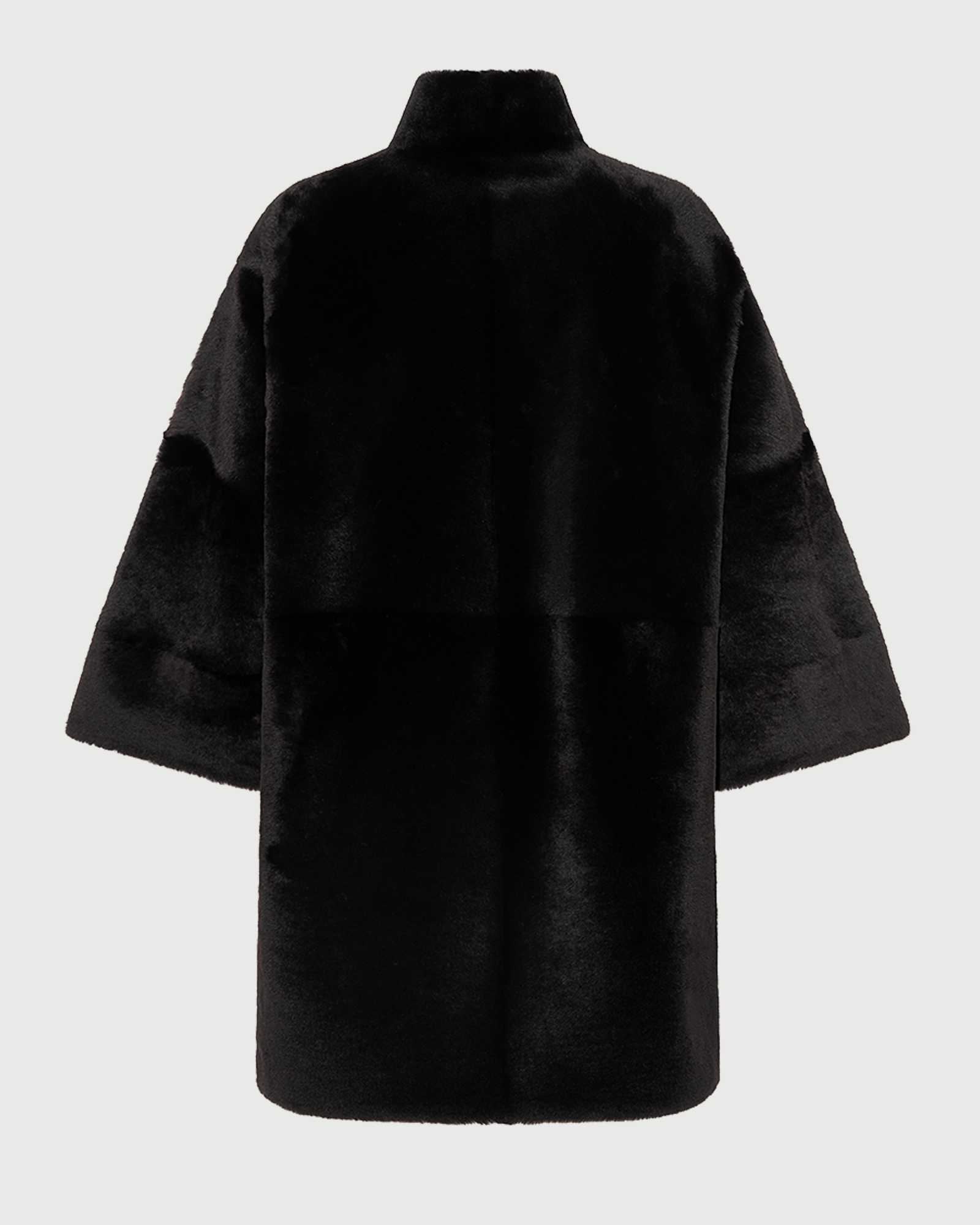 Oversized lambskin shearling coat - Yves Salomon - New Fall Winter Collection