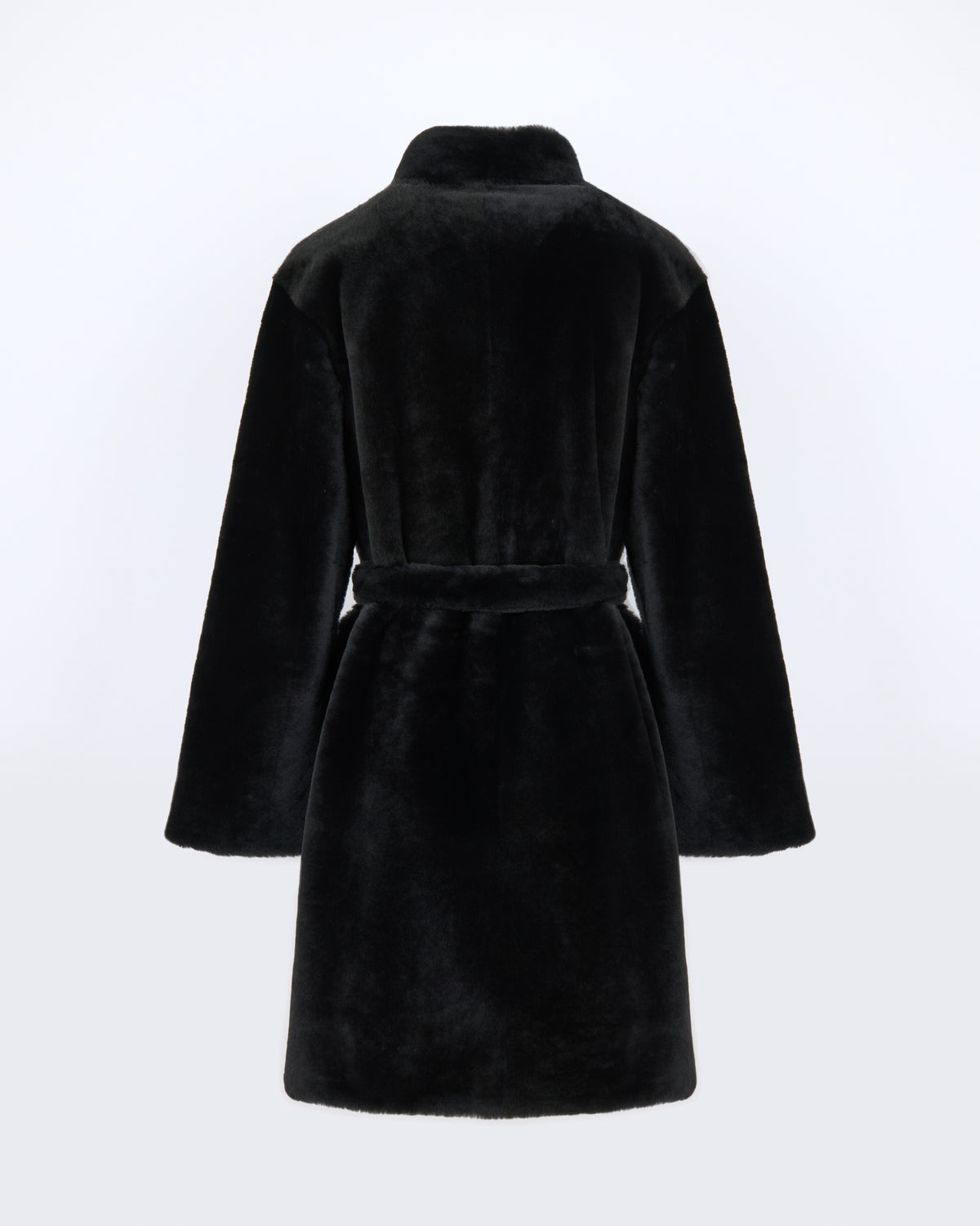 Reversible combed lambskin shearling coat - Yves Salomon - New Fall/Winter Collection
