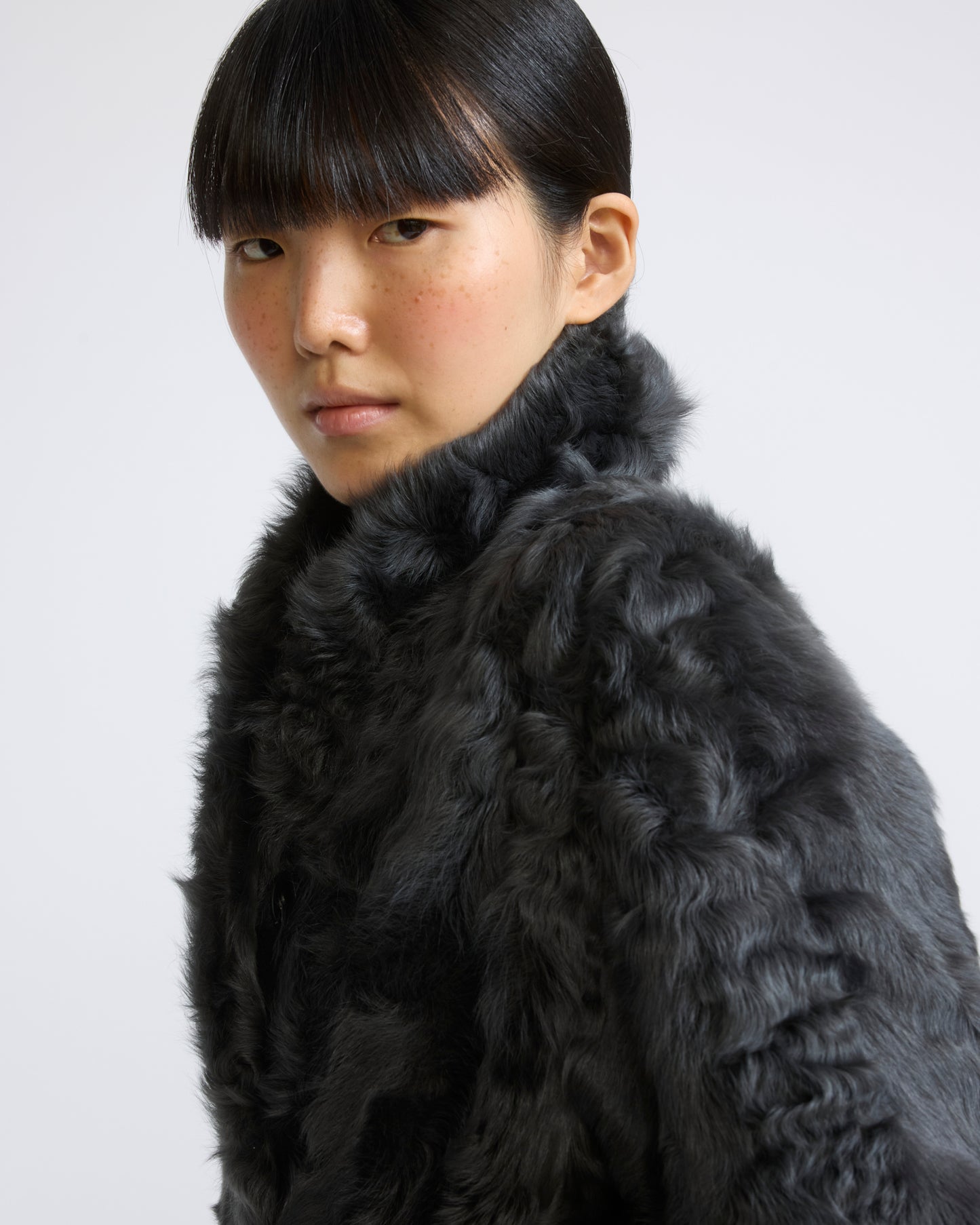 Curly lambskin coat - Yves Salomon - New Fall/Winter Collection