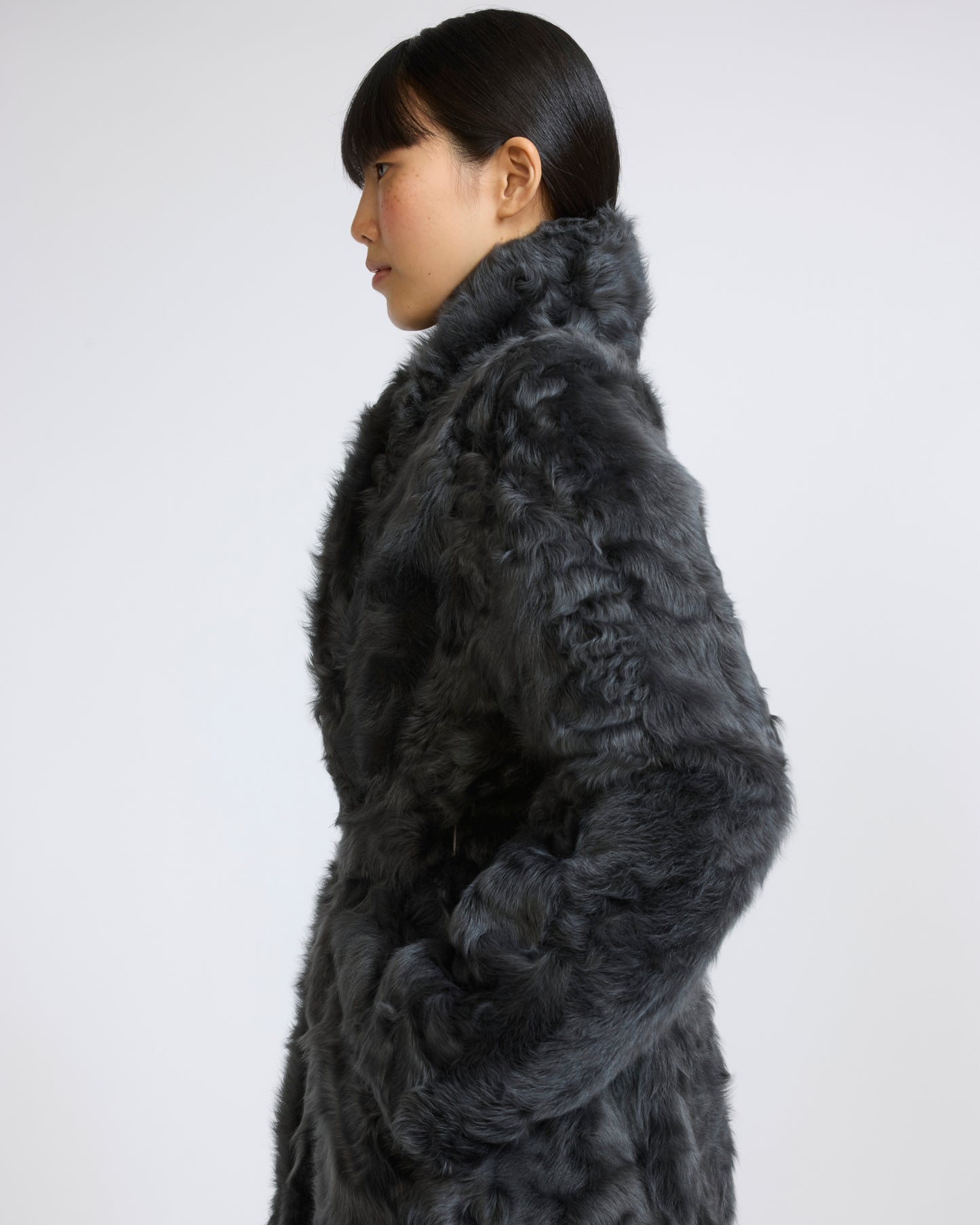 Curly lambskin coat - Yves Salomon - New Fall/Winter Collection