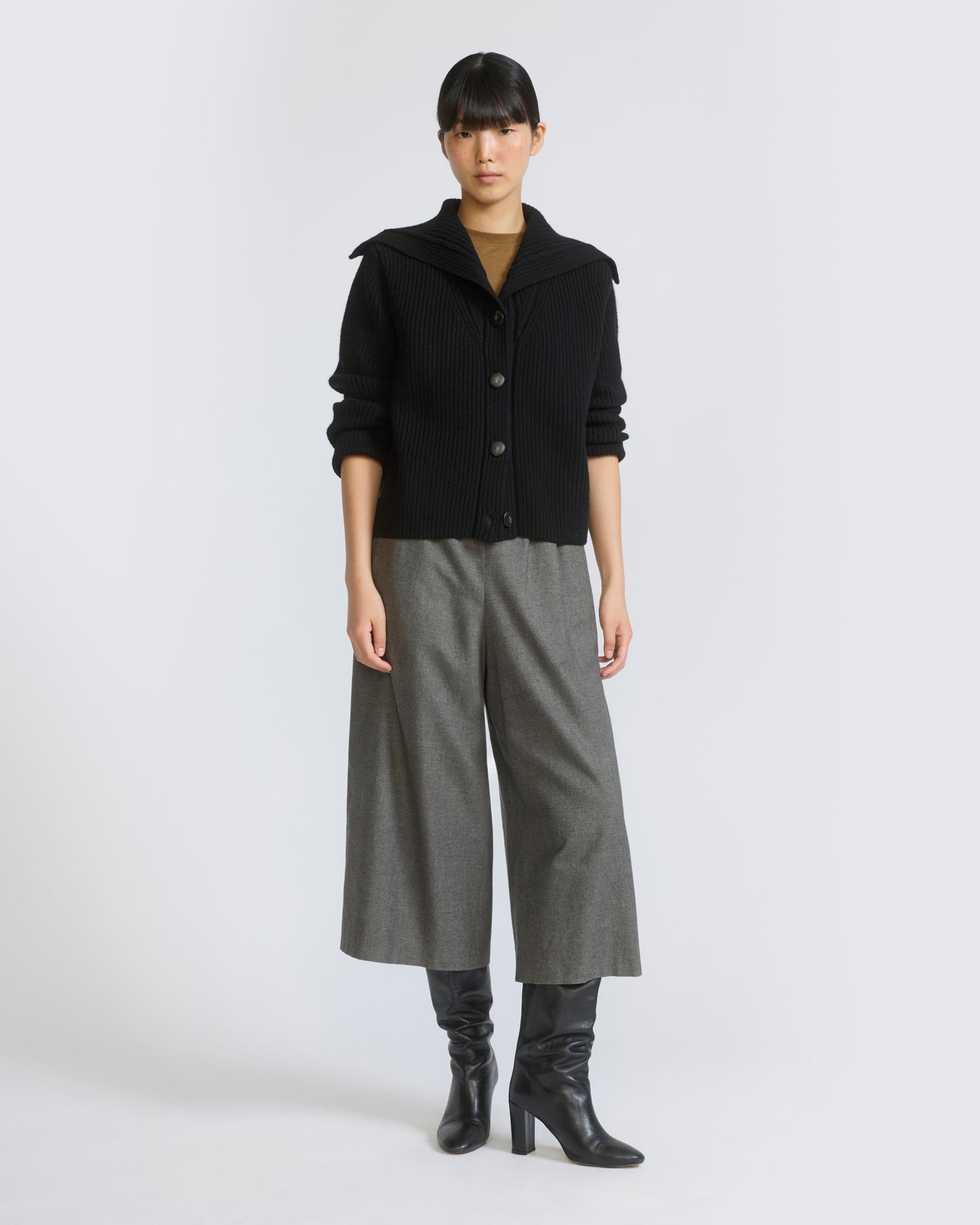 Cashmere and cotton culottes - Yves Salomon - New Fall/Winter Collection
