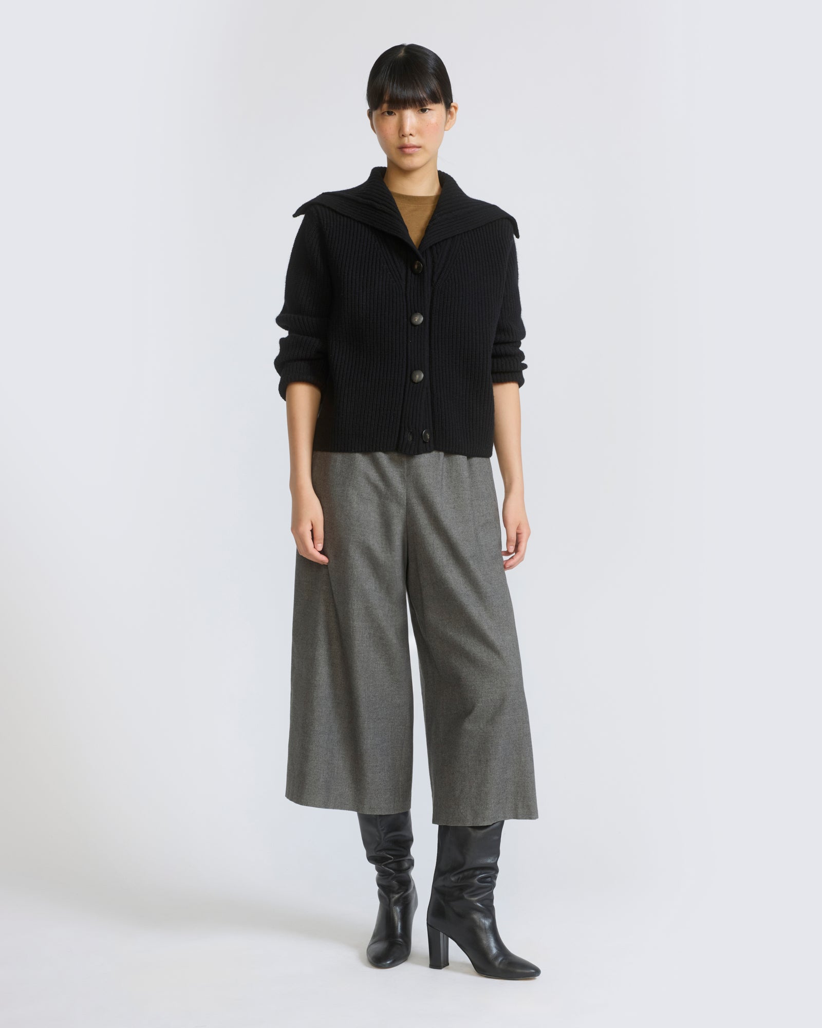 Cashmere and cotton culottes - Yves Salomon - New Fall/Winter Collection