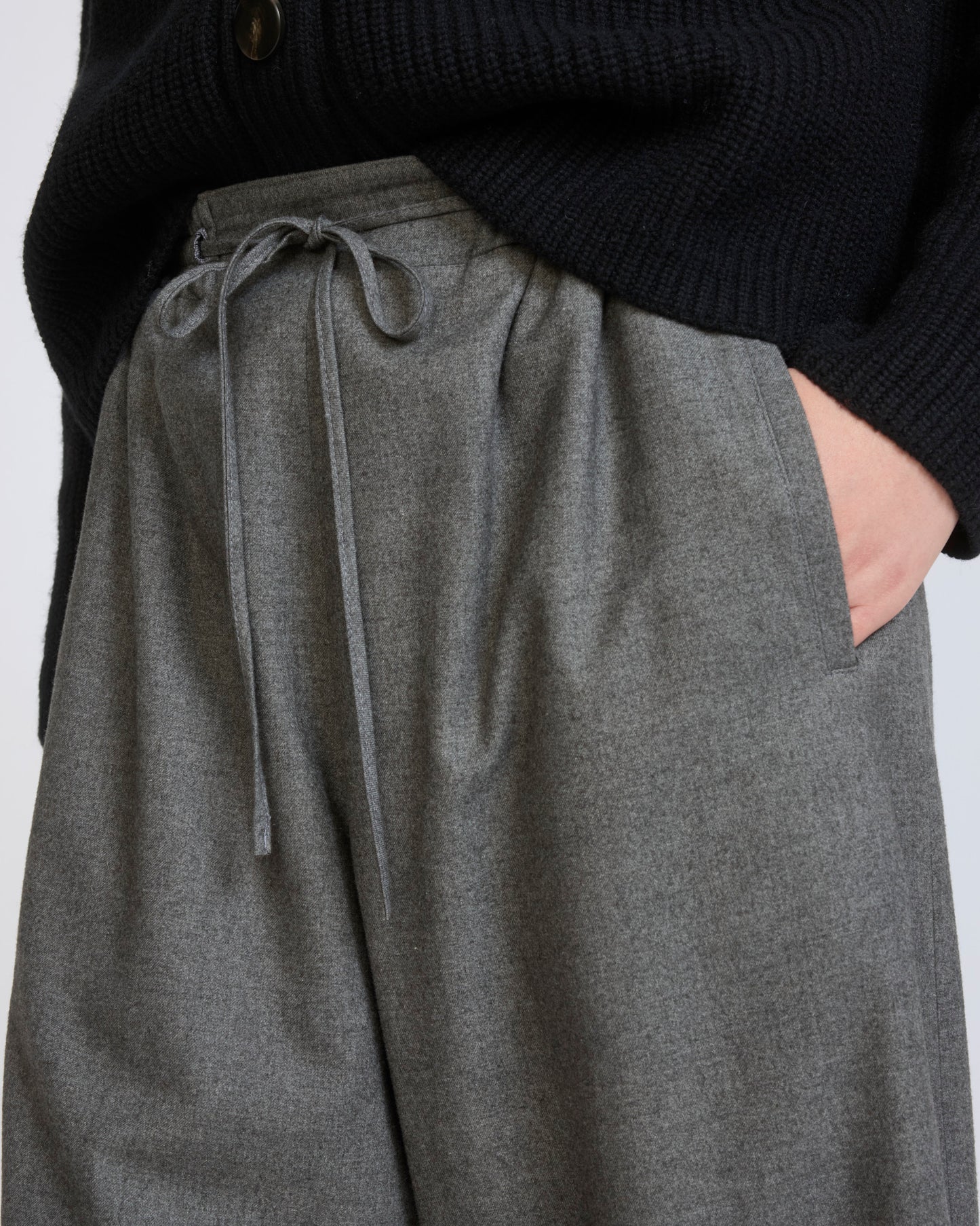 Cashmere and cotton culottes - Yves Salomon - New Fall/Winter Collection