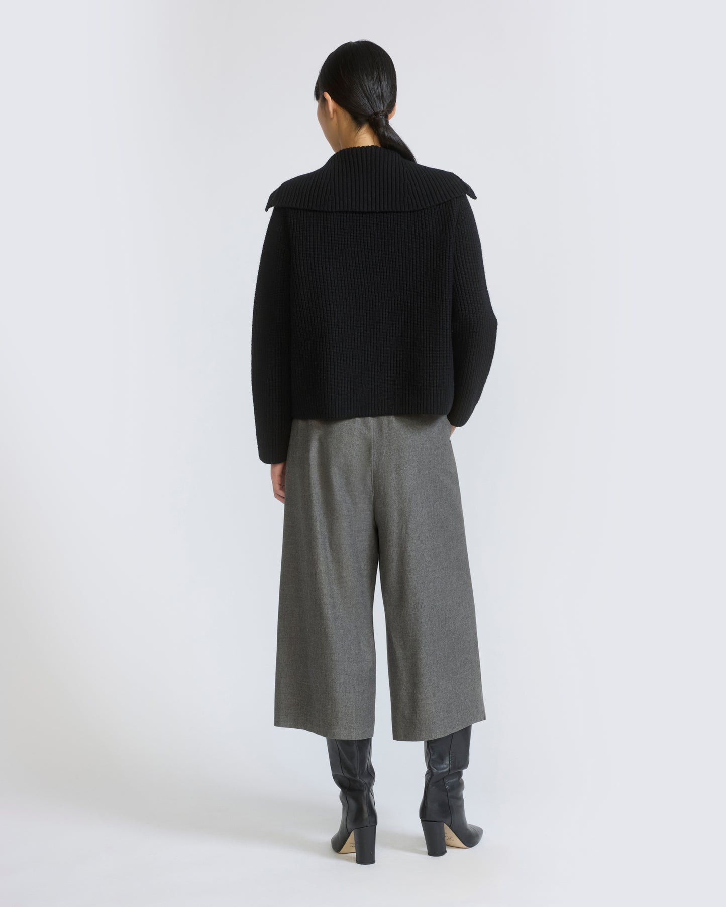 Cashmere and cotton culottes - Yves Salomon - New Fall/Winter Collection