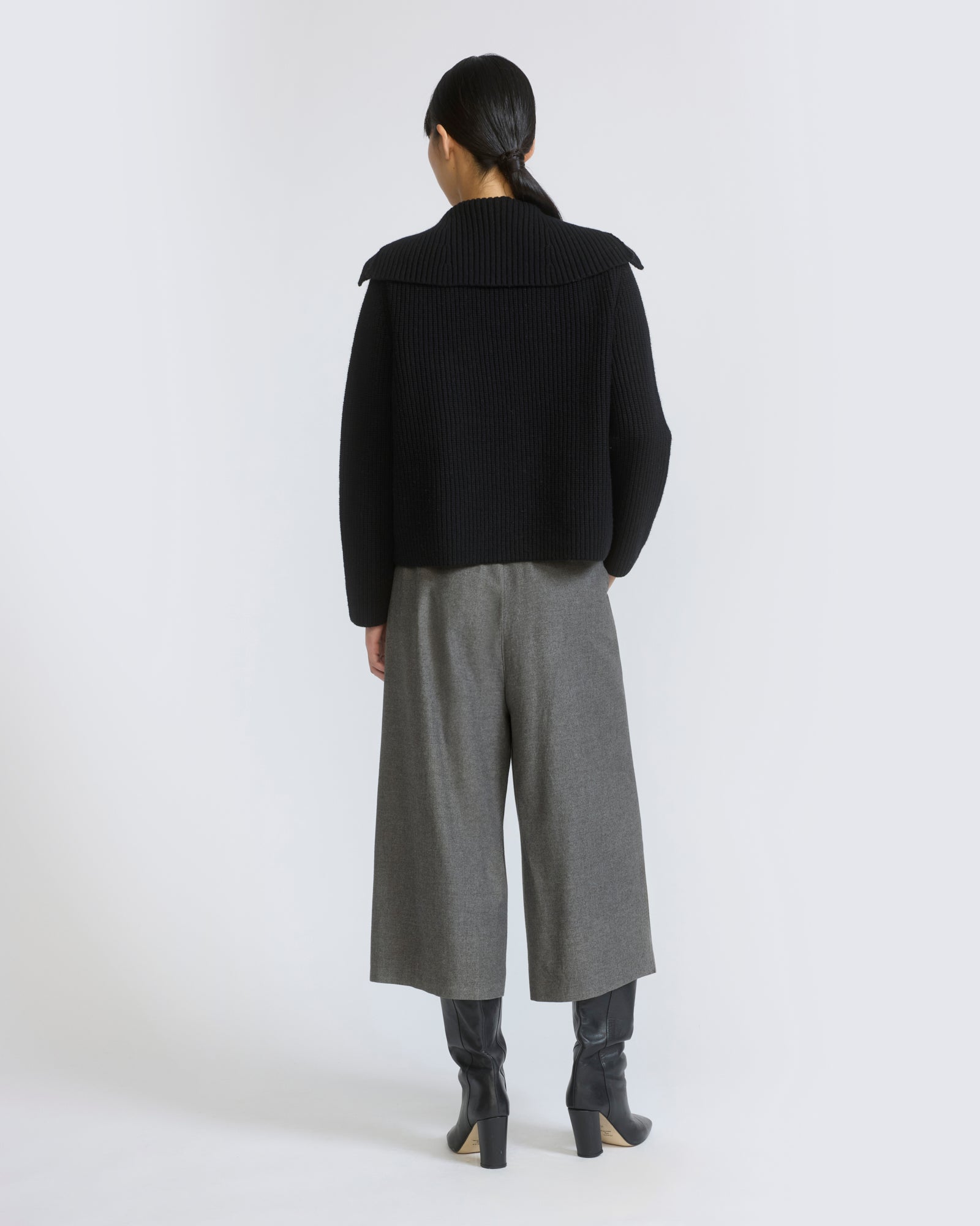 Cashmere and cotton culottes - Yves Salomon - New Fall/Winter Collection