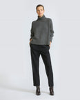 Tailored wool trousers