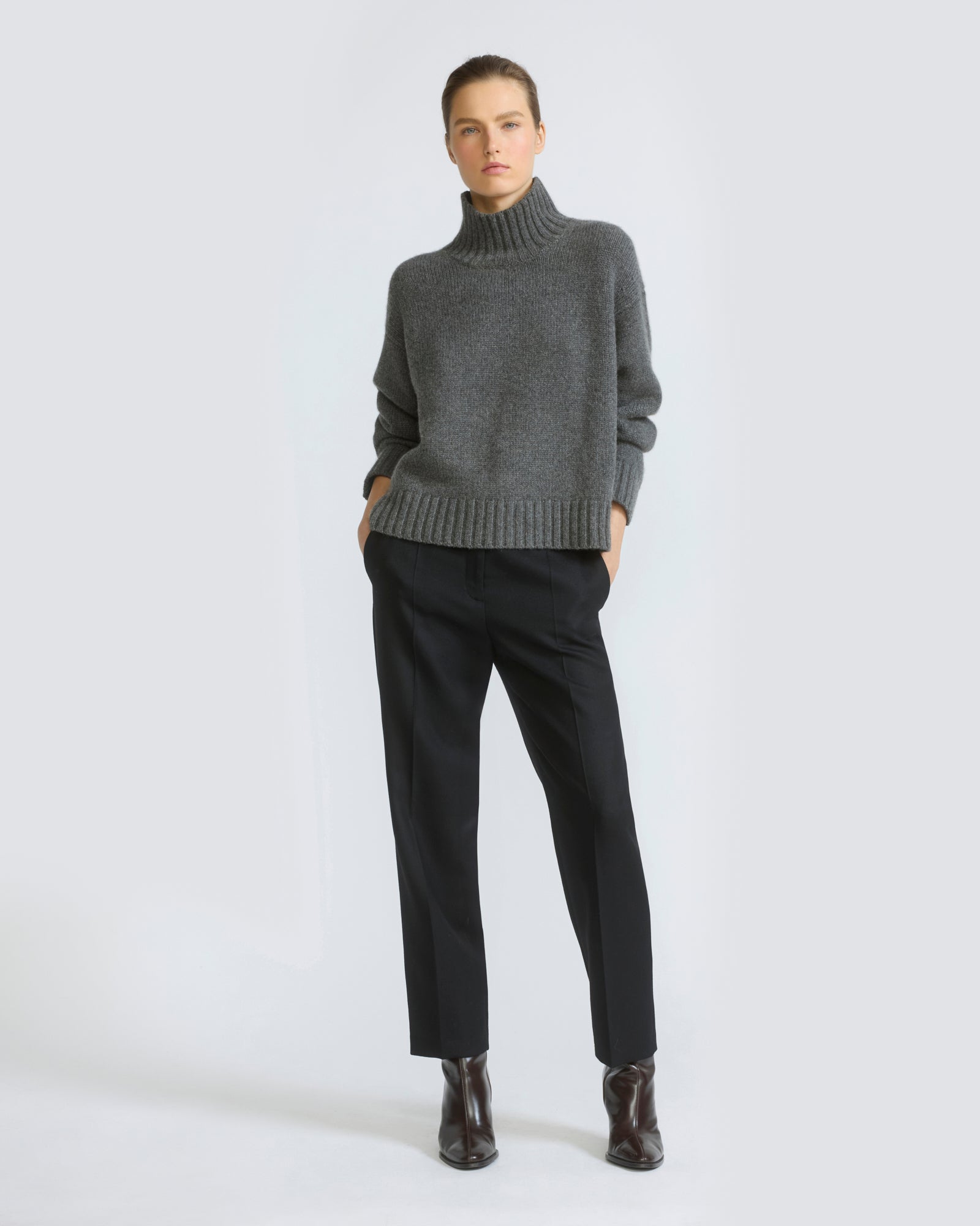 Tailored wool trousers - Yves Salomon - New Fall/Winter Collection