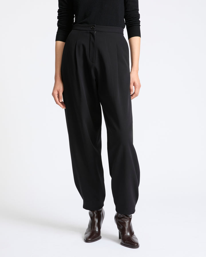 Balloon silk crepe pants - Yves Salomon - New Fall Winter Collection