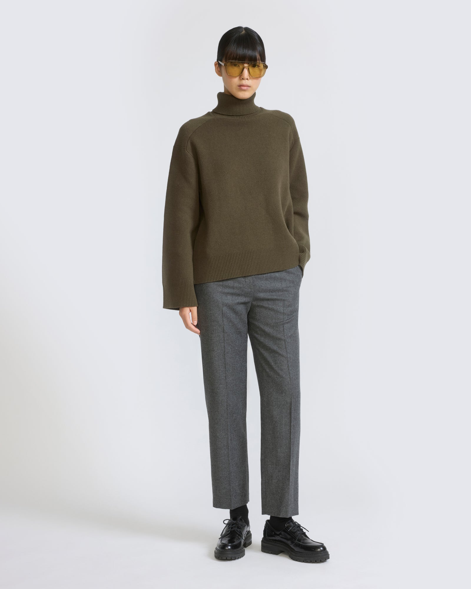 Loro Piana tailoring cashmere wool suit pants - Yves Salomon - New Fall/Winter Collection