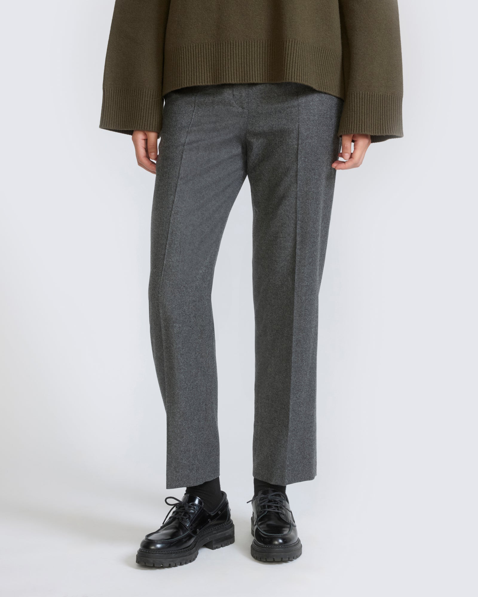 Loro Piana tailoring cashmere wool suit pants - Yves Salomon - New Fall/Winter Collection