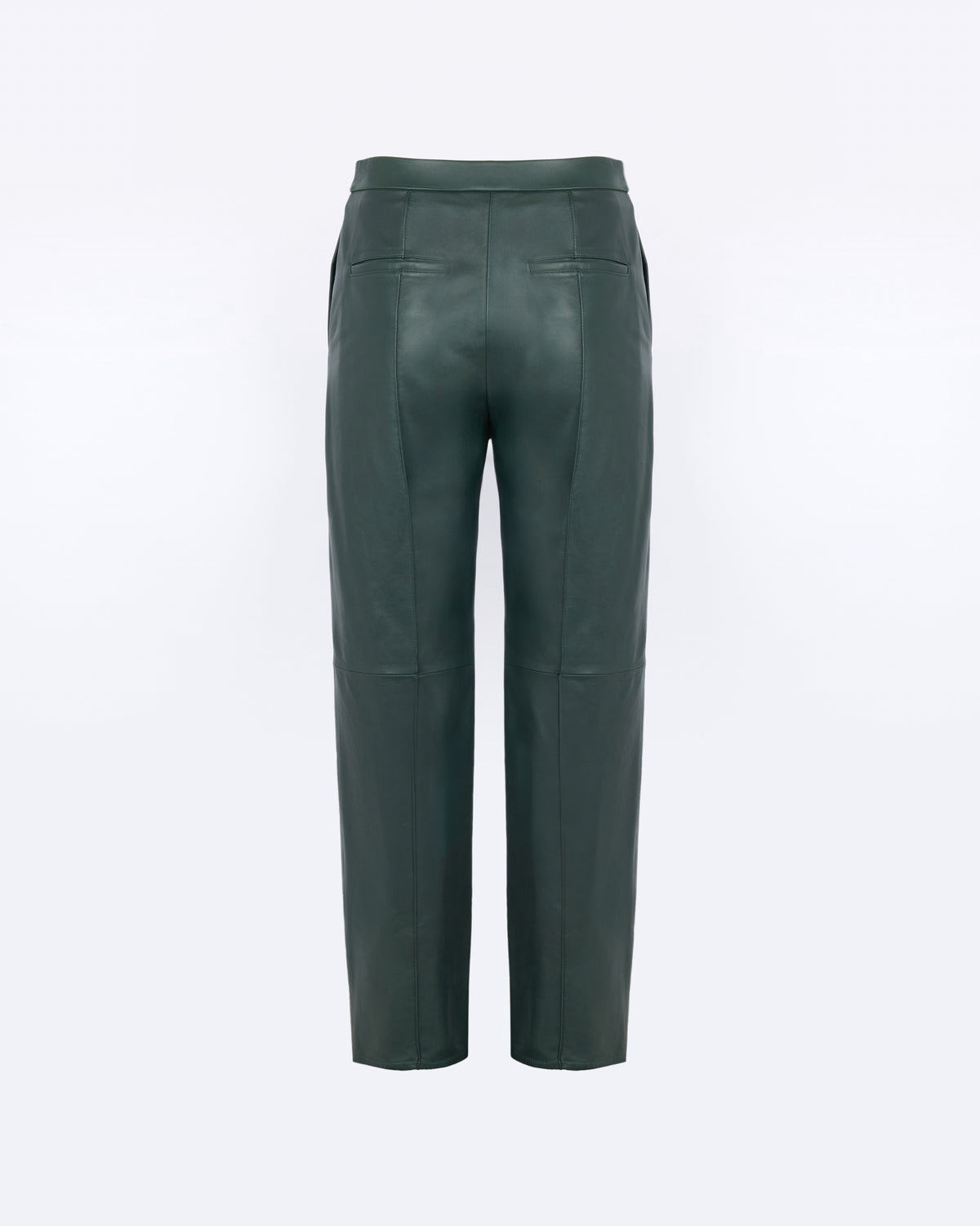 Tailored lambskin leather trousers - Yves Salomon - New Fall/Winter Collection
