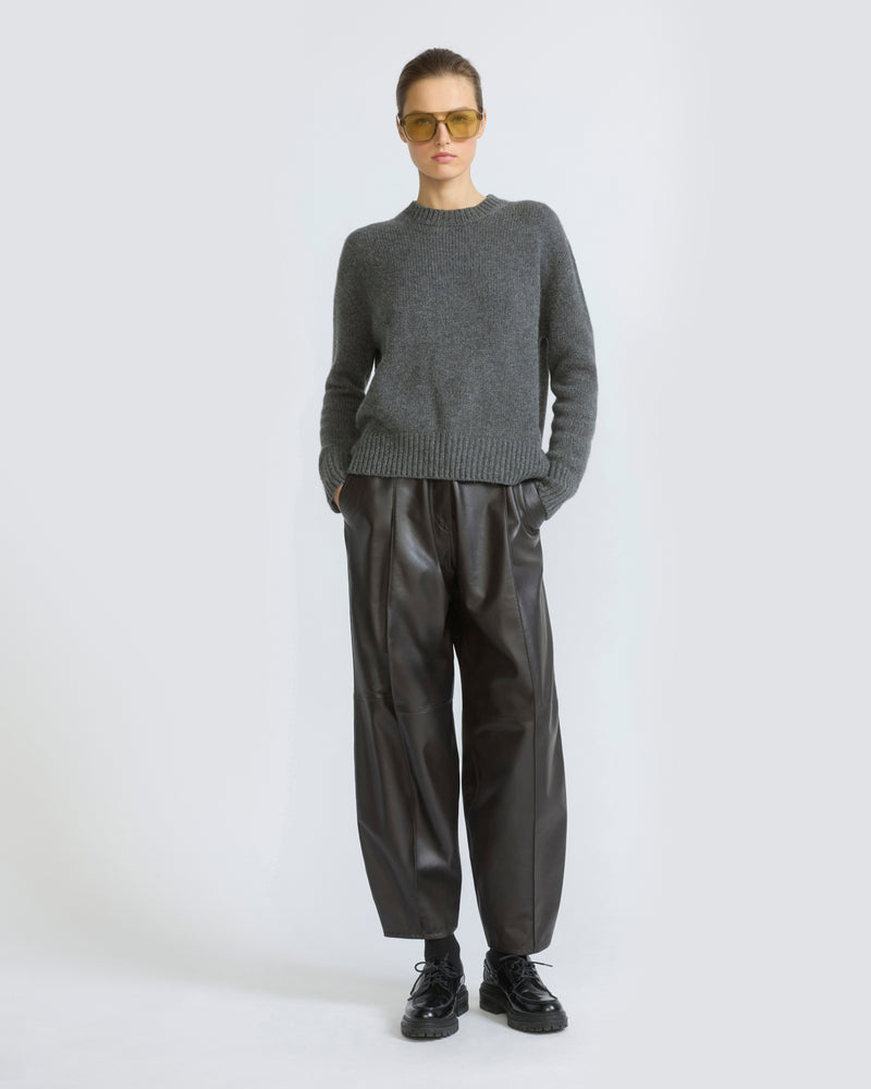 Lambskin leather balloon pants - Yves Salomon - New Fall/Winter Collection