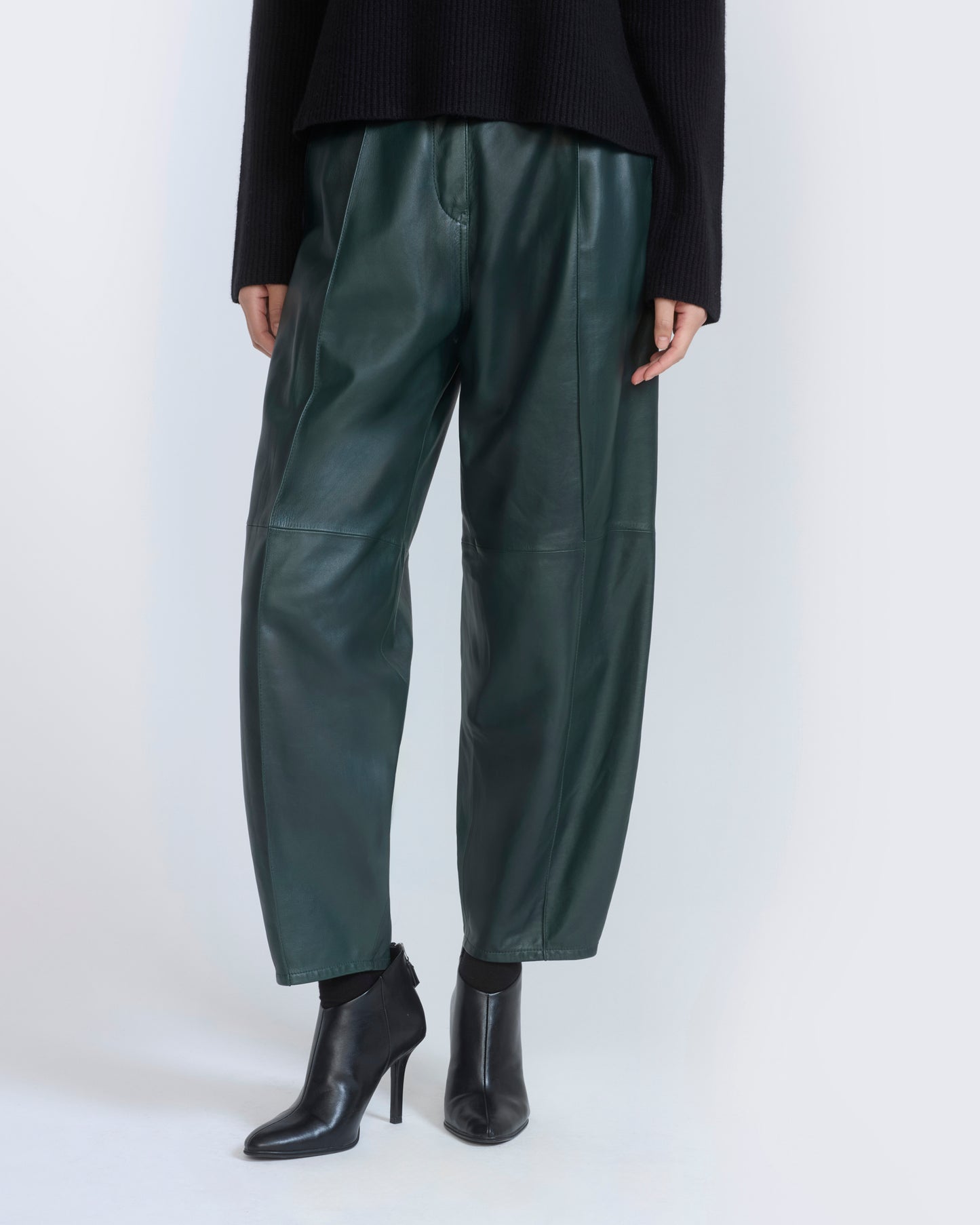 Lambskin leather balloon pants - Yves Salomon - New Fall/Winter Collection