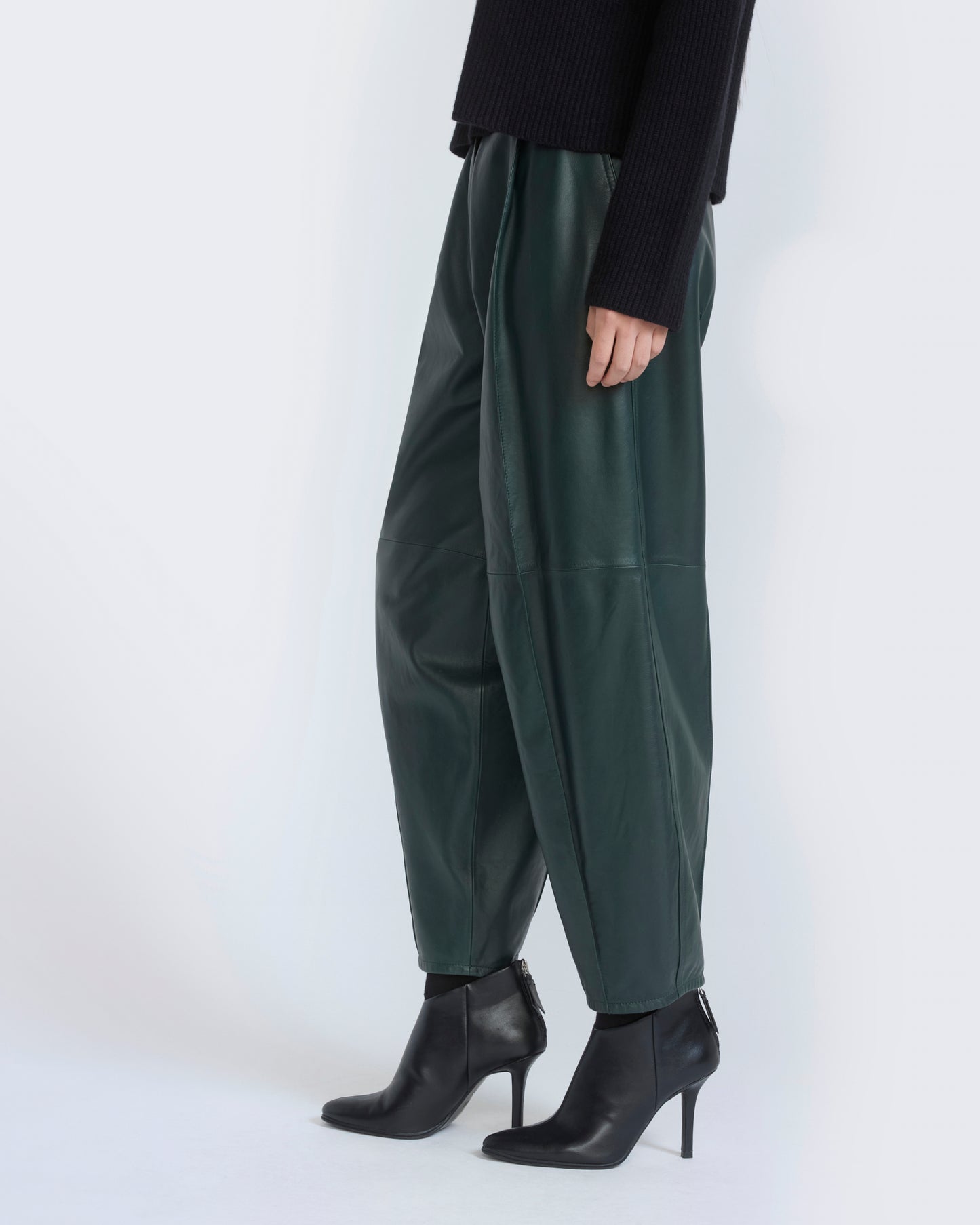 Lambskin leather balloon pants - Yves Salomon - New Fall/Winter Collection