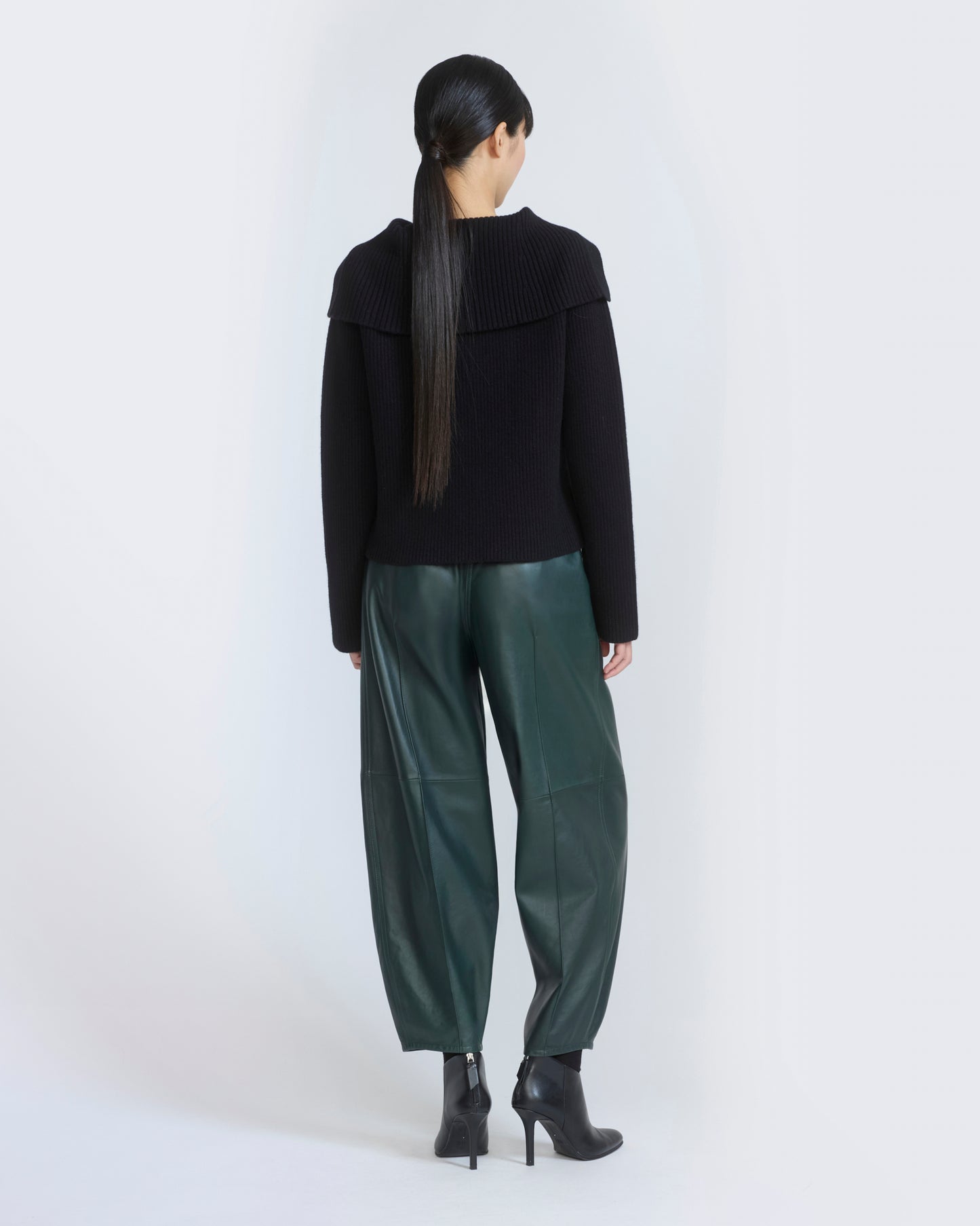 Lambskin leather balloon pants - Yves Salomon - New Fall/Winter Collection