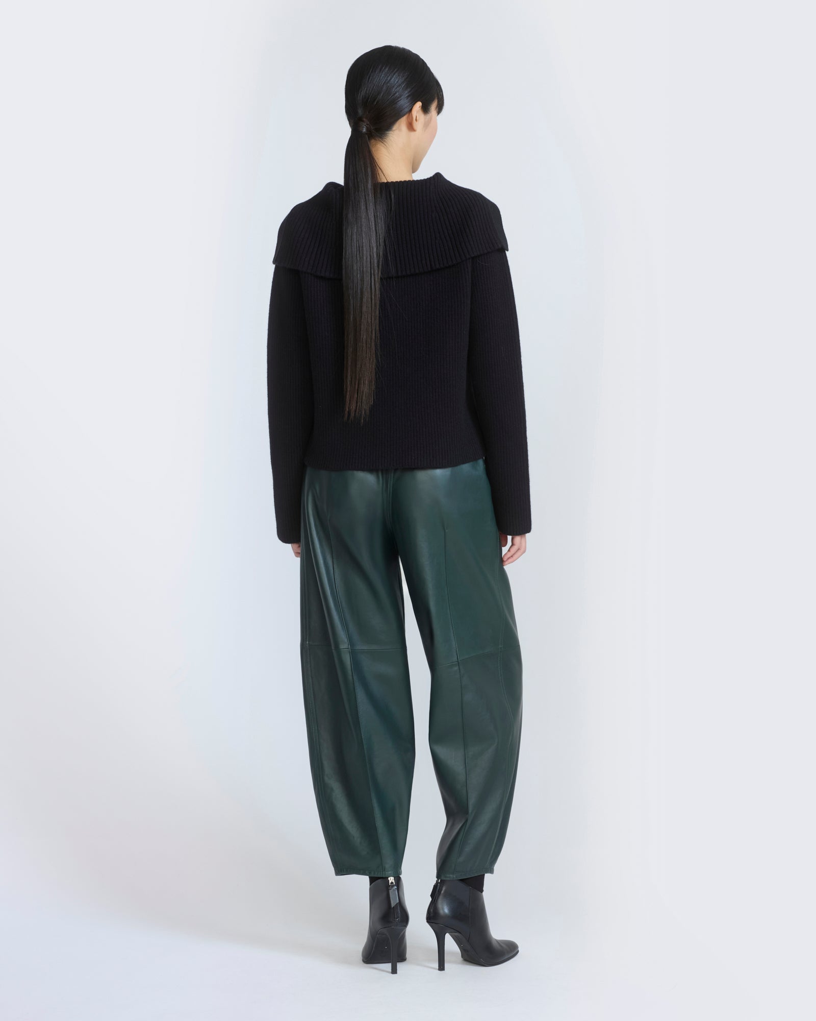 Lambskin leather balloon pants - Yves Salomon - New Fall/Winter Collection