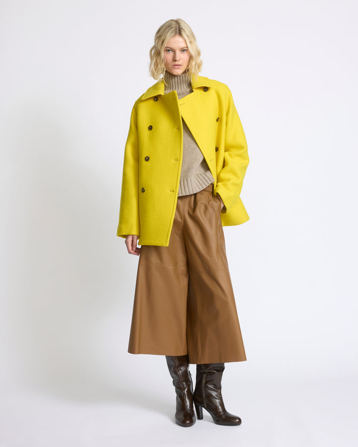 Wool cloth pea coat - Yves Salomon - New Fall/Winter Collection