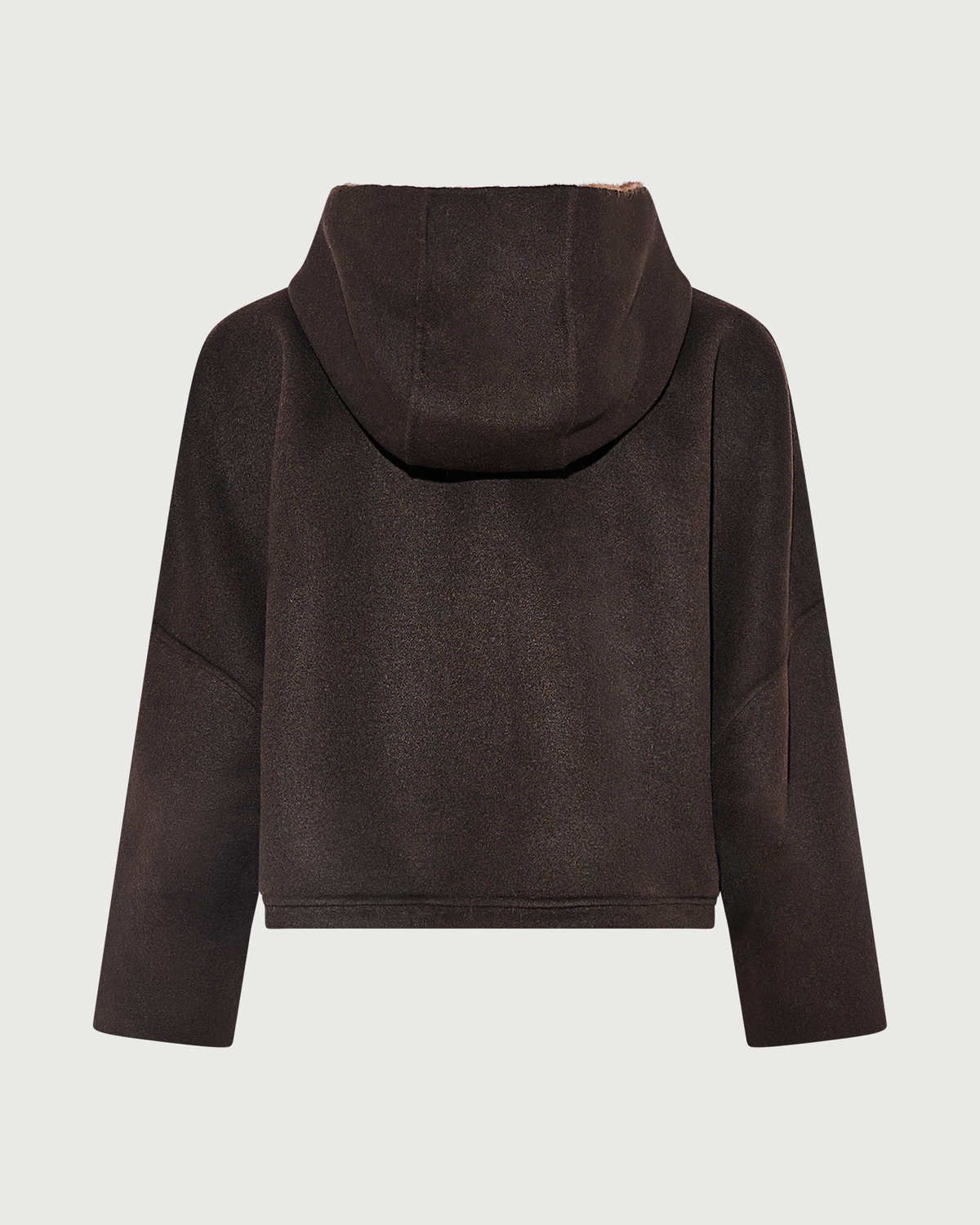 Double-sided cashmere wool hooded jacket with mink fur - Yves Salomon - New Fall Winter Collection