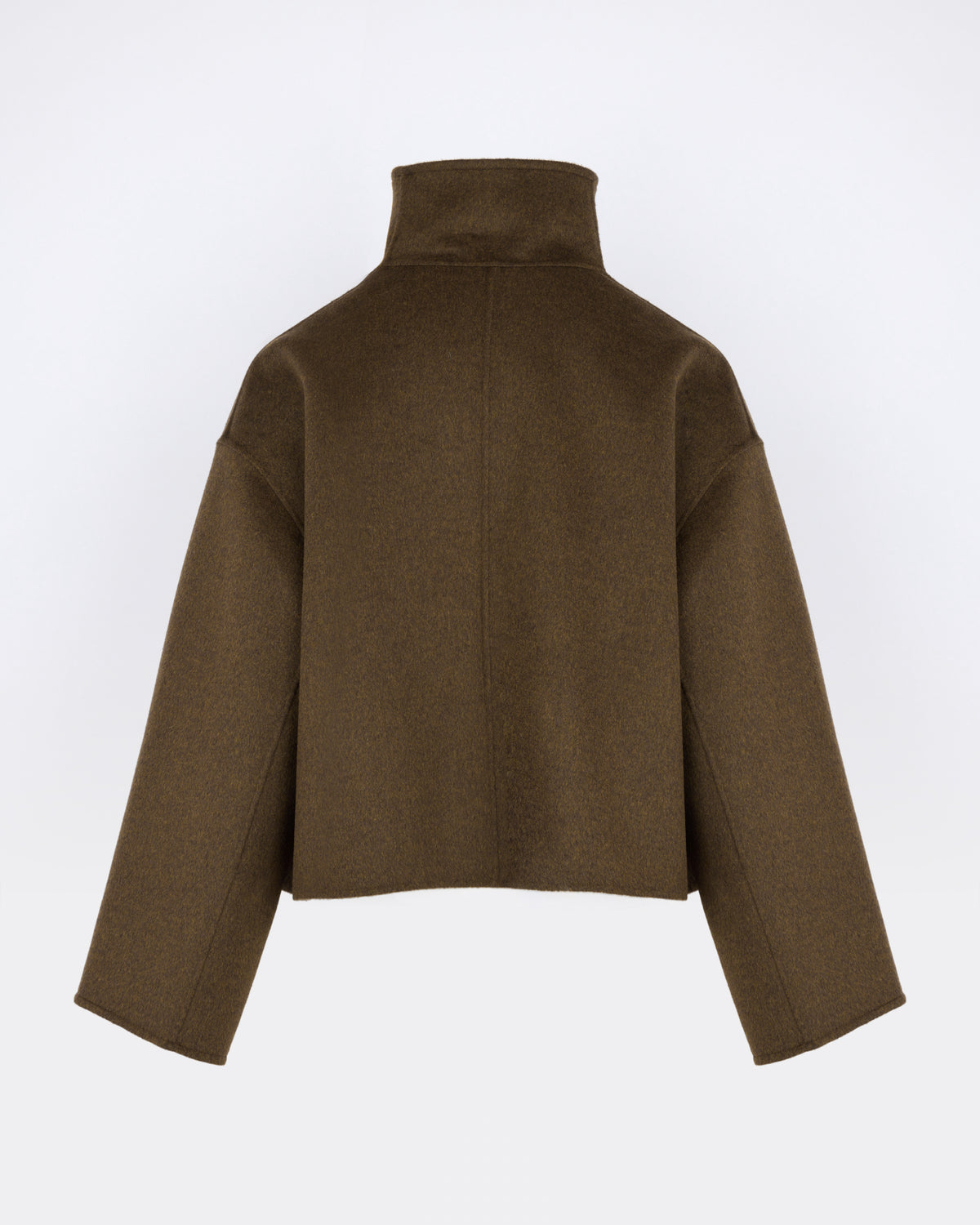 Short double-sided cashmere wool jacket with lambskin shearling - Yves Salomon - New Fall/Winter Collection
