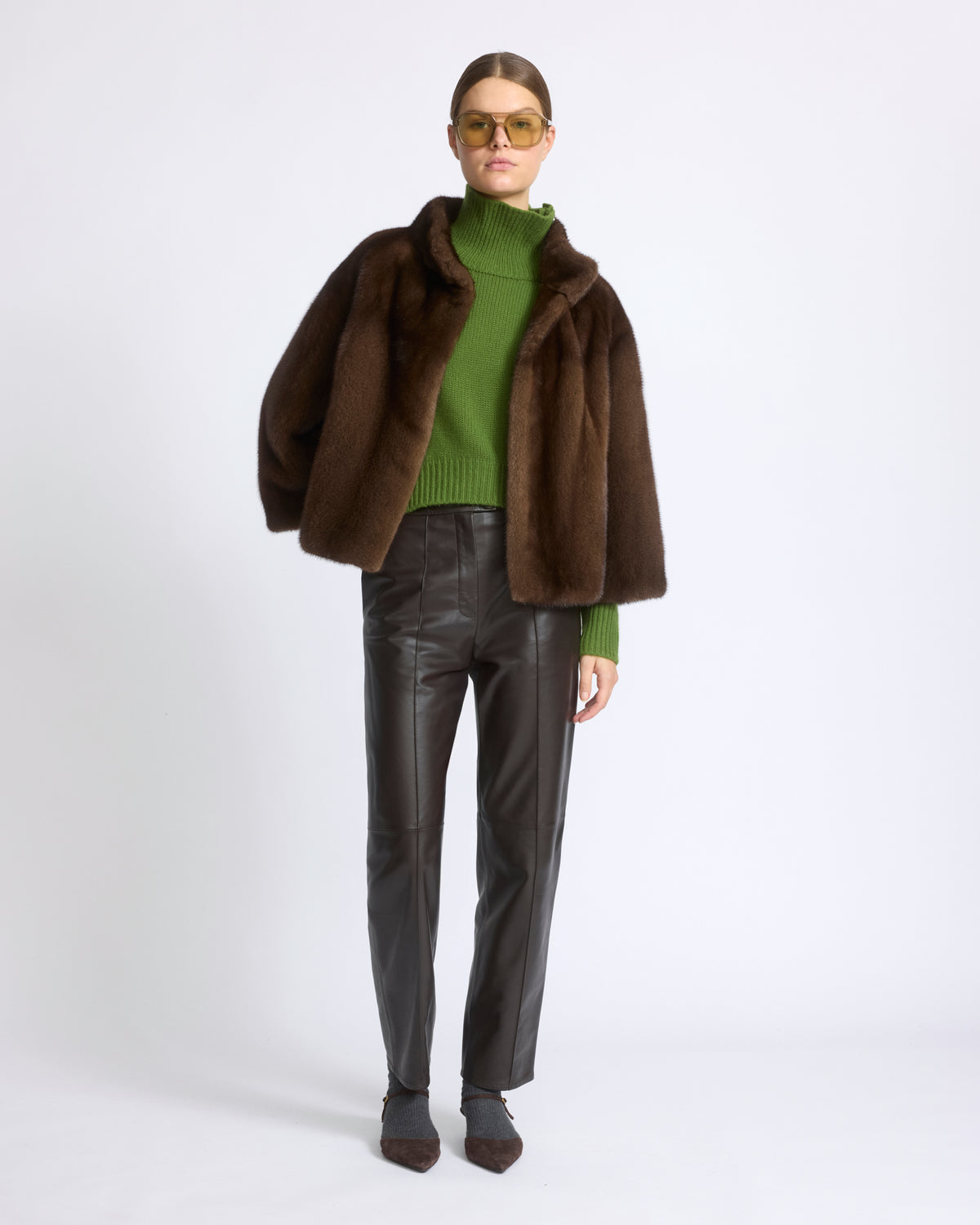Long-haired mink fur jacket - Yves Salomon - New Fall/Winter Collection