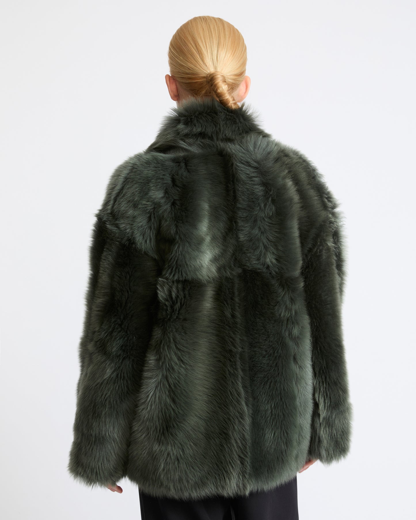 Toscana lambskin shearling pea coat - Yves Salomon - New Fall Winter Collection