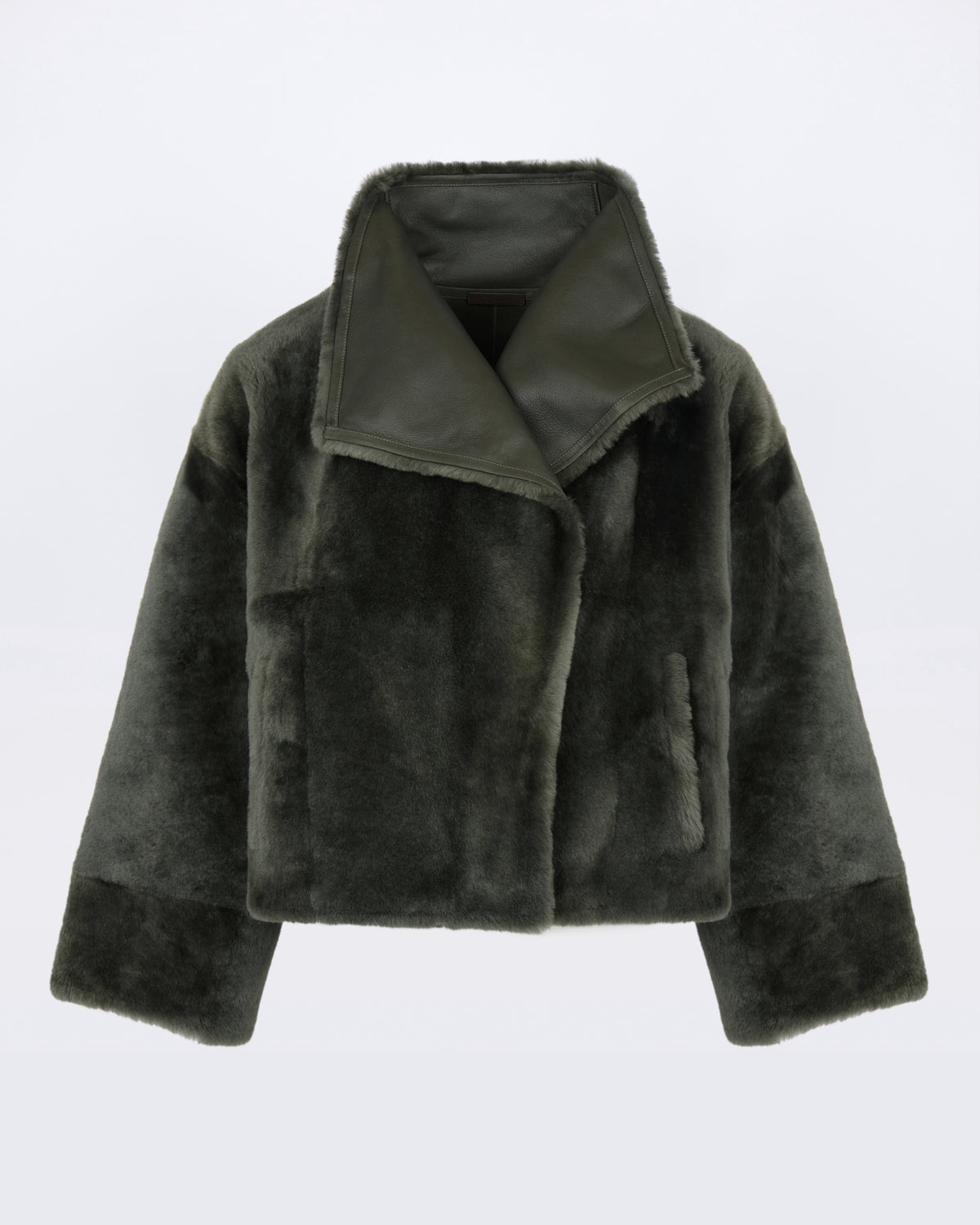 Reversible short Lacon lambskin shearling jacket - Yves Salomon - New Fall/Winter Collection