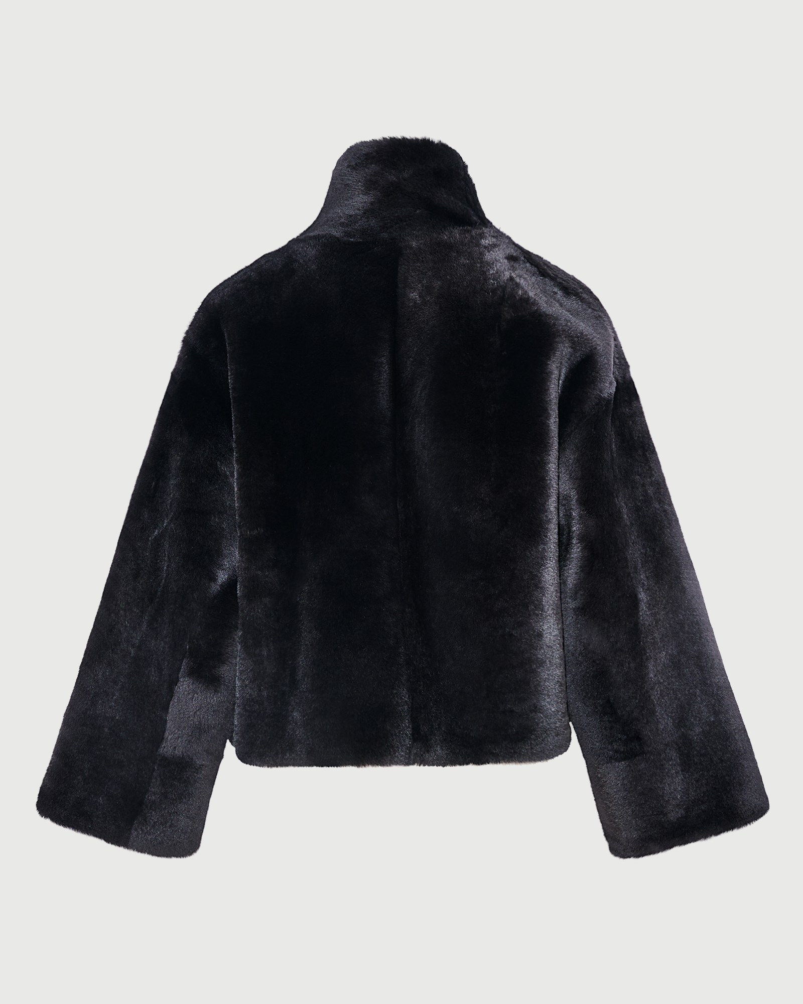 Reversible short Lacon lambskin shearling jacket - Yves Salomon - New Fall Winter Collection