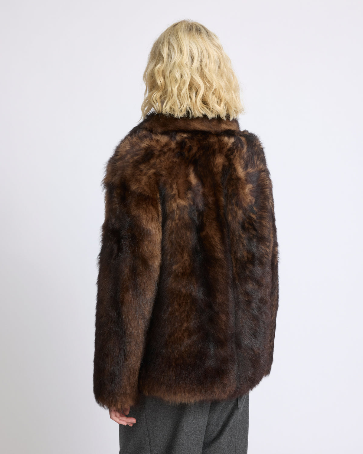 Toscana lambskin shearling pea coat - Yves Salomon - New Fall/Winter Collection