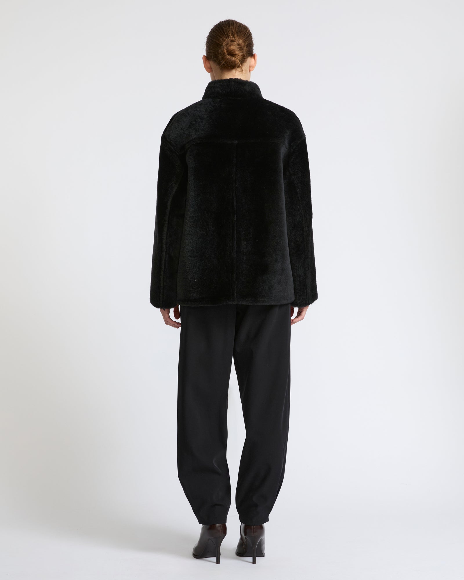 Merino lambskin shearling jacket - Yves Salomon - New Fall Winter Collection