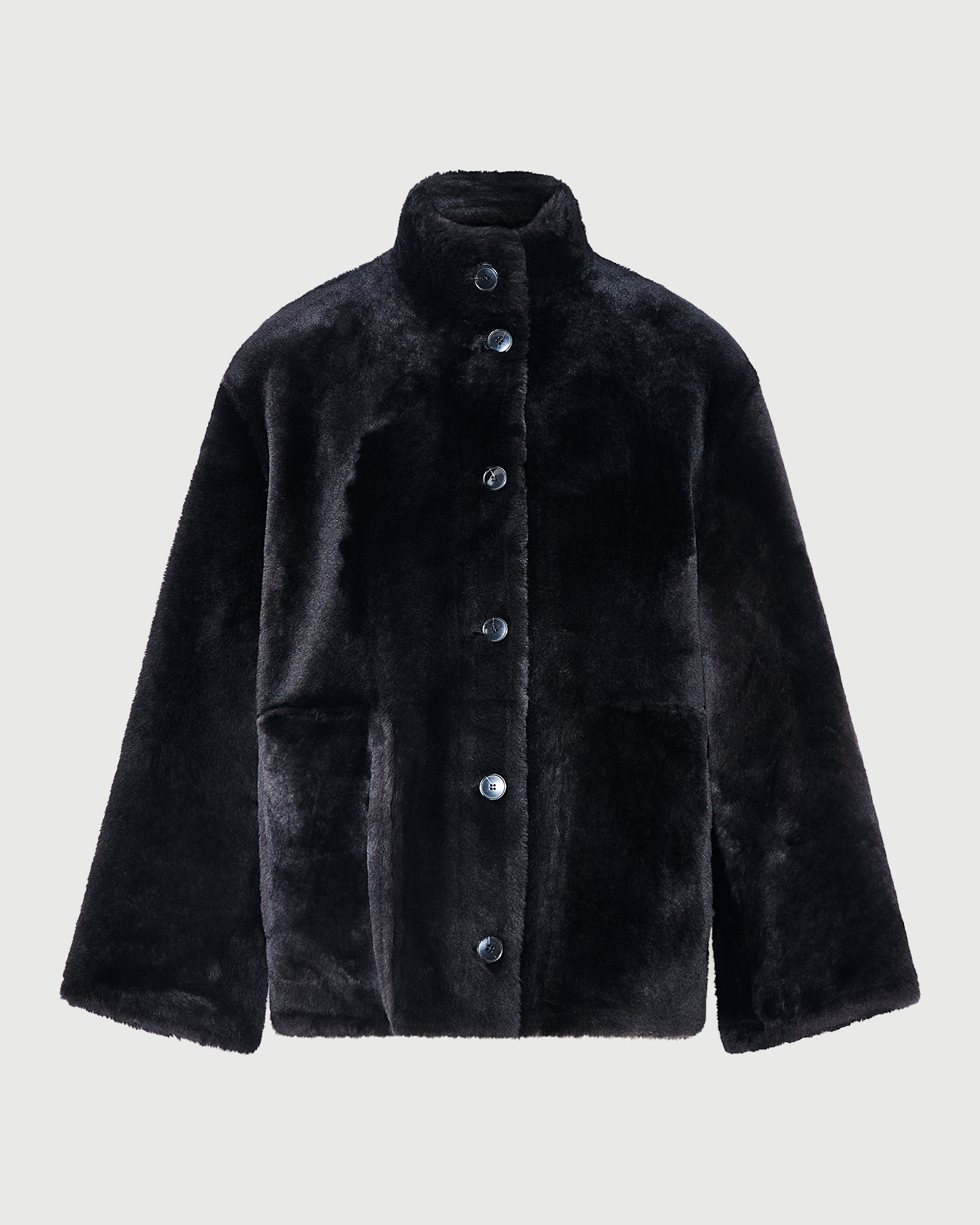 Merino lambskin shearling jacket - Yves Salomon - New Fall Winter Collection