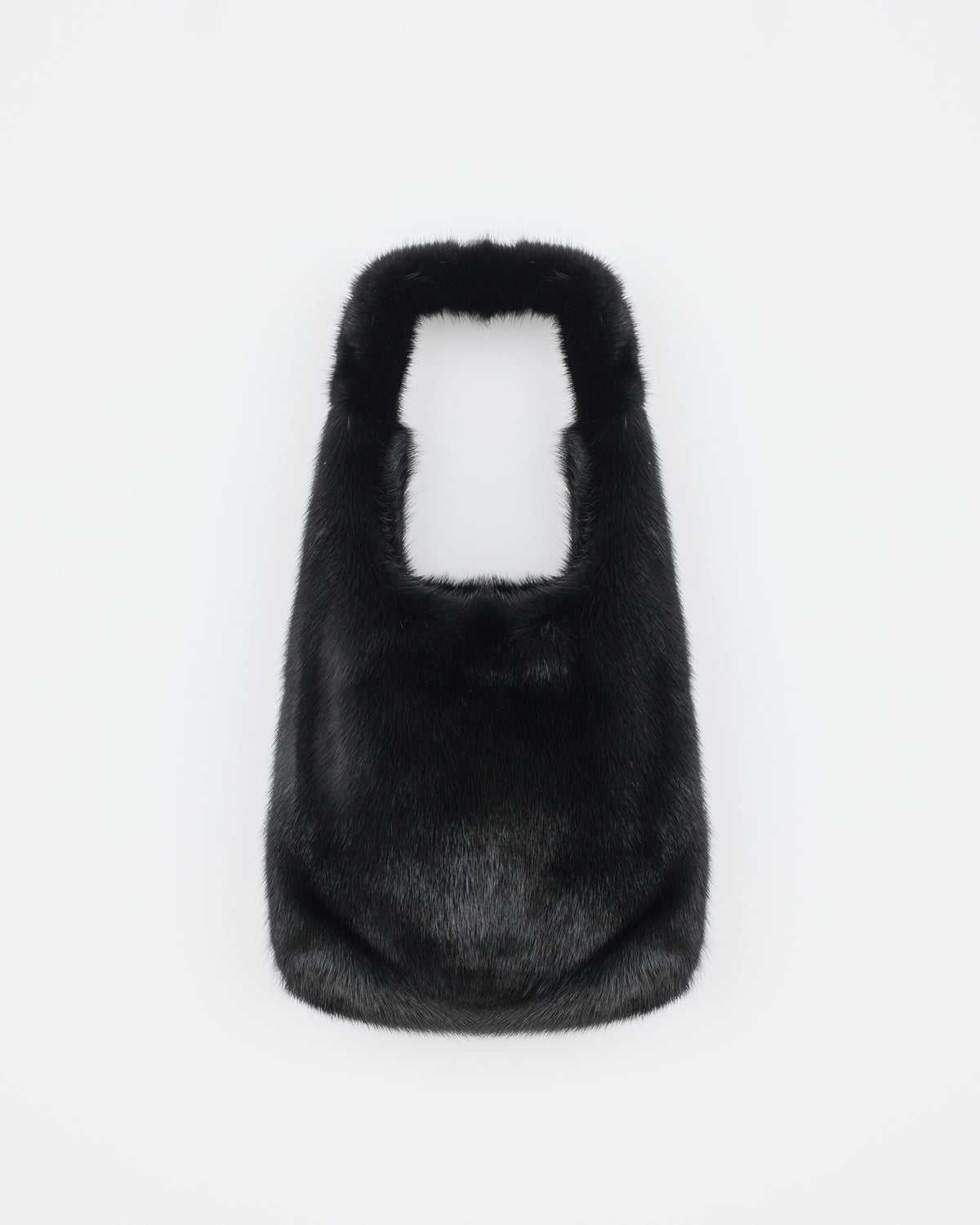 Mink fur bag with lamnskin details - New Fall/Winter Collection