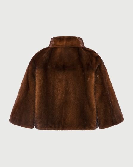 Long-haired mink fur jacket -Yves Salomon - Fall winter collection