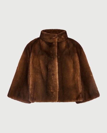 Long-haired mink fur jacket -Yves Salomon - Fall winter collection