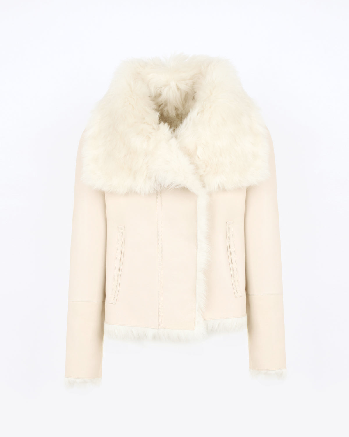 Short jacket in Toscana lambskin