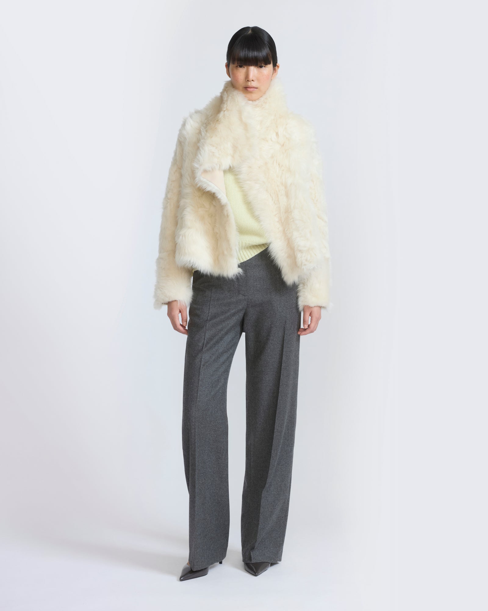 Short jacket in Toscana lambskin - Yves Salomon - New Fall/Winter Collection