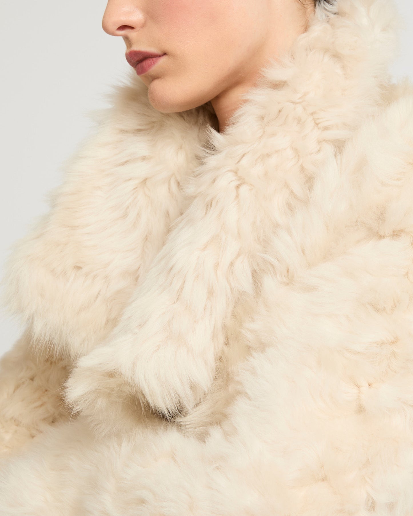 Short jacket in Toscana lambskin -Yves Salomon